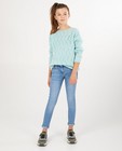 Lichtblauwe jeans, skinny fit - met wassing - JBC