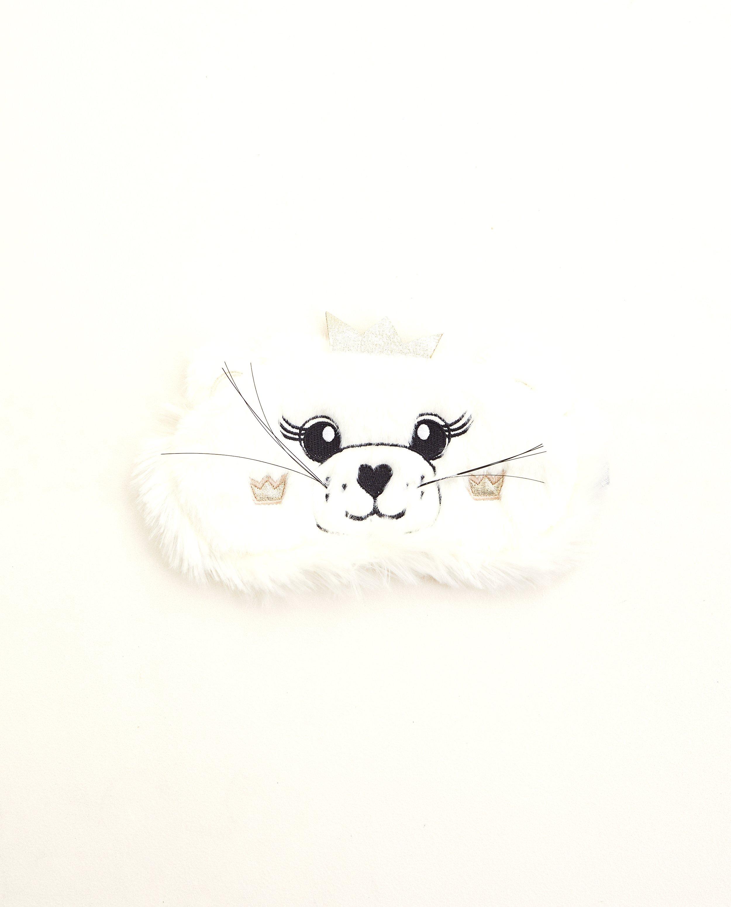 Masque de nuit lionne - avec moustaches - JBC
