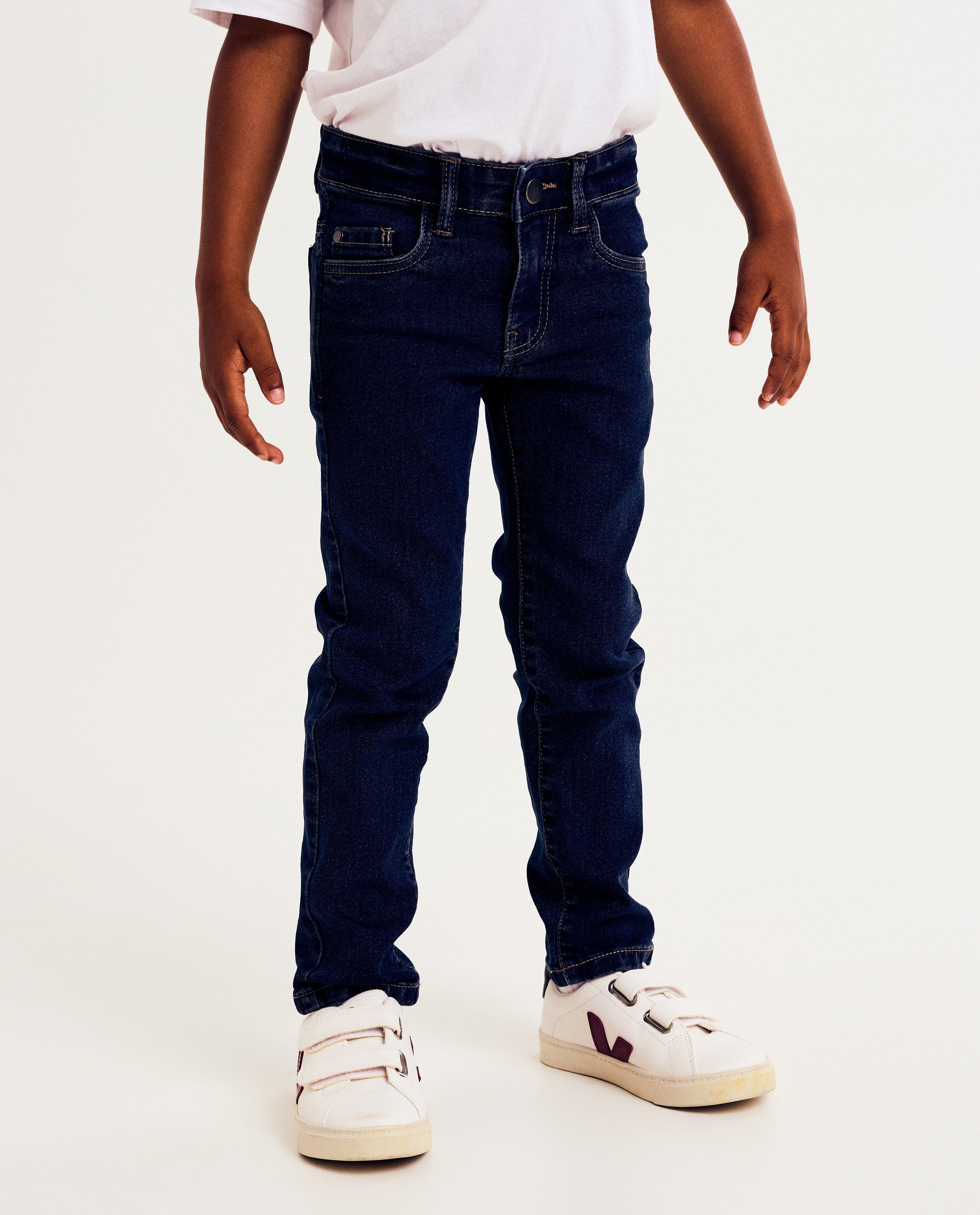 Jeans - Blauwe jeans, slim fit