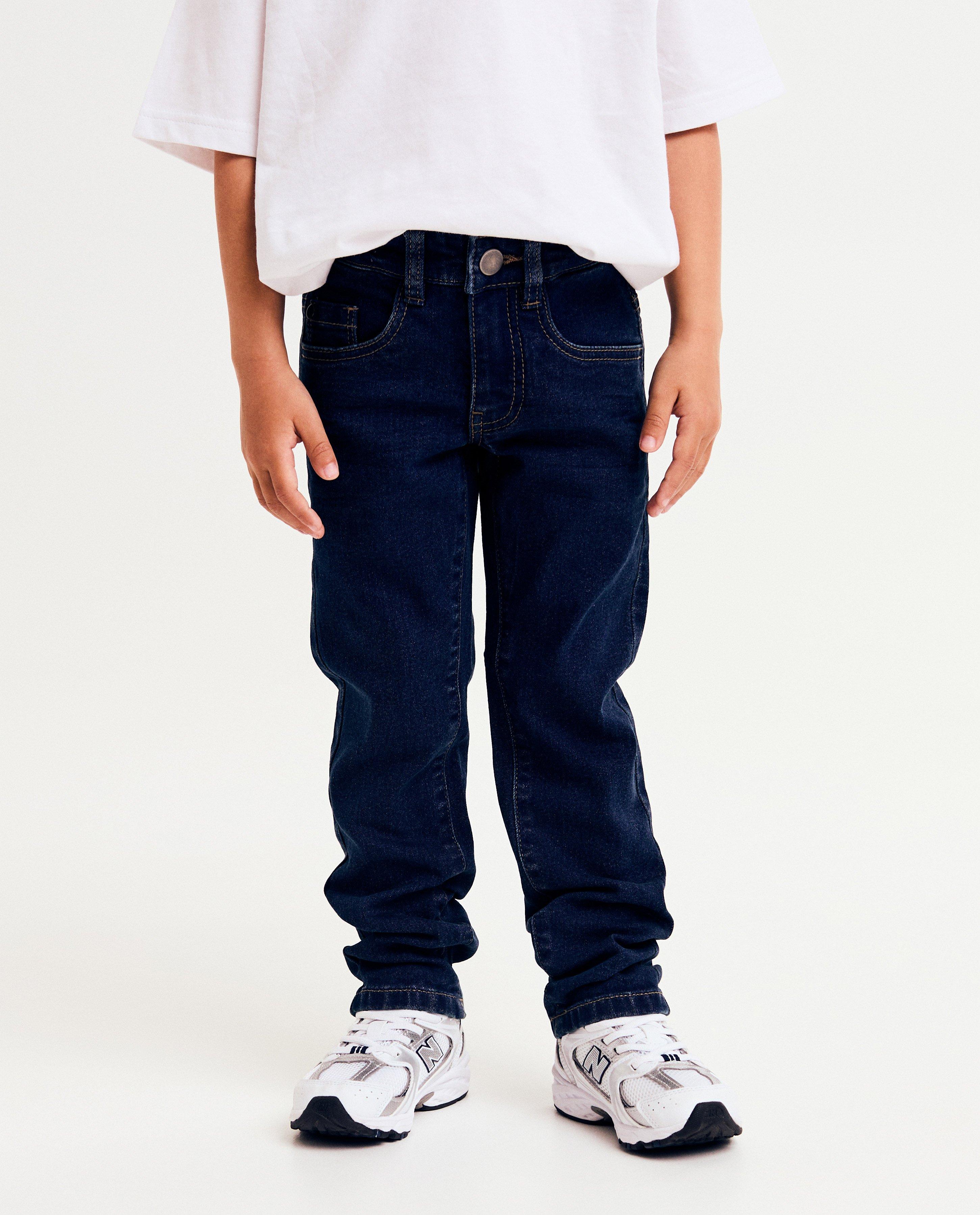 Jeans - Blauwe jeans, slim fit