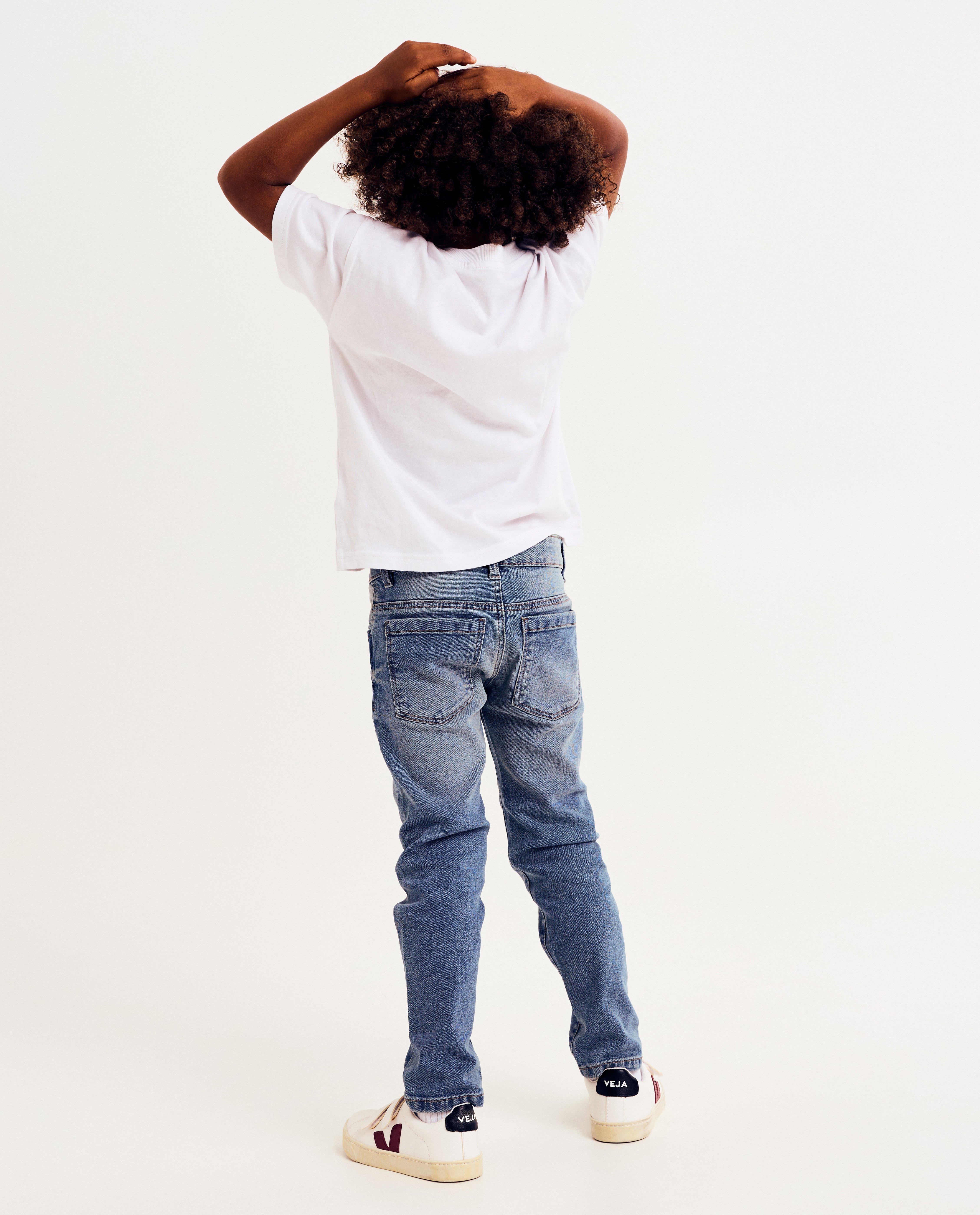 Jeans - Blauwe jeans, slim fit