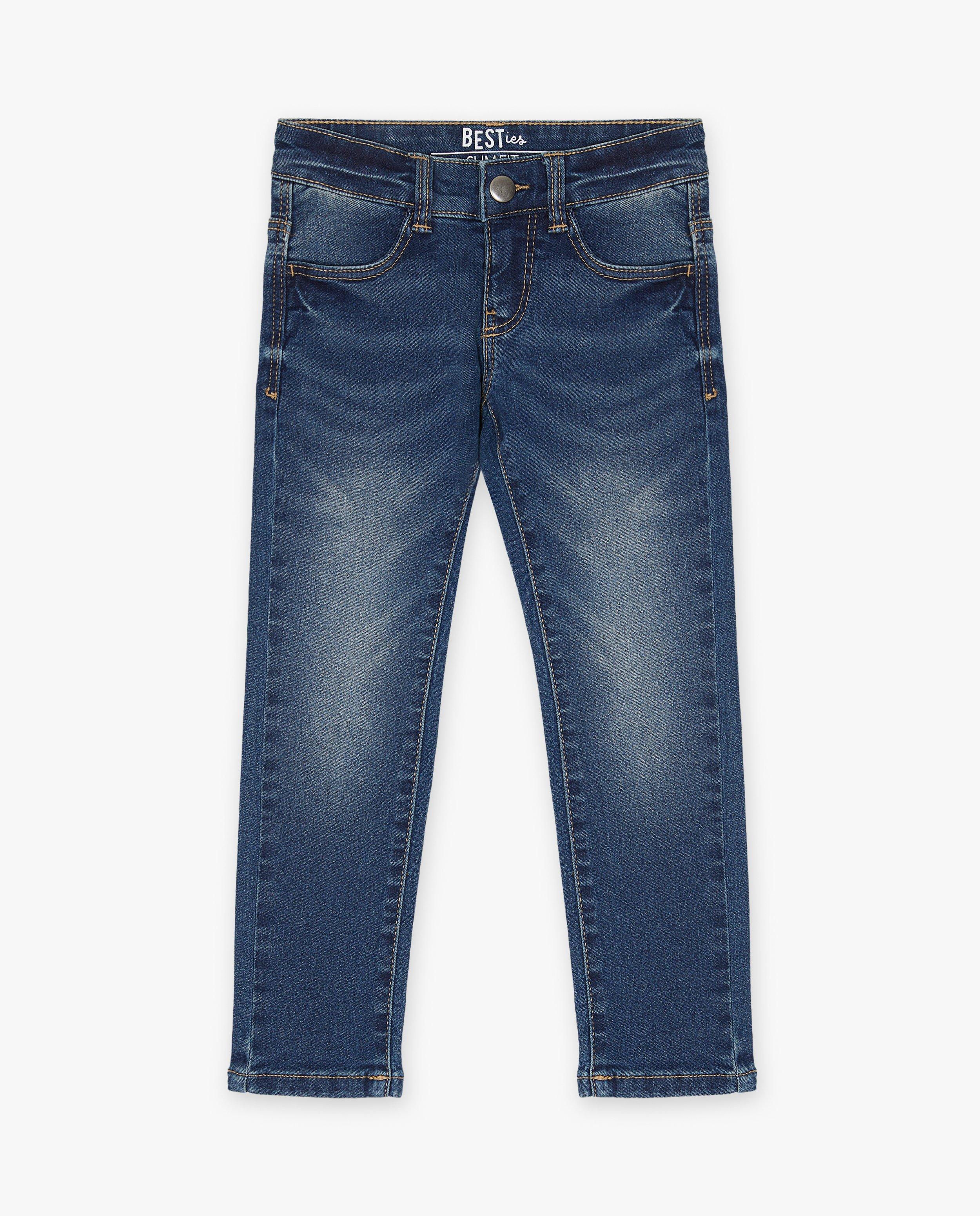 Jeans - Blauwe jeans, slim fit