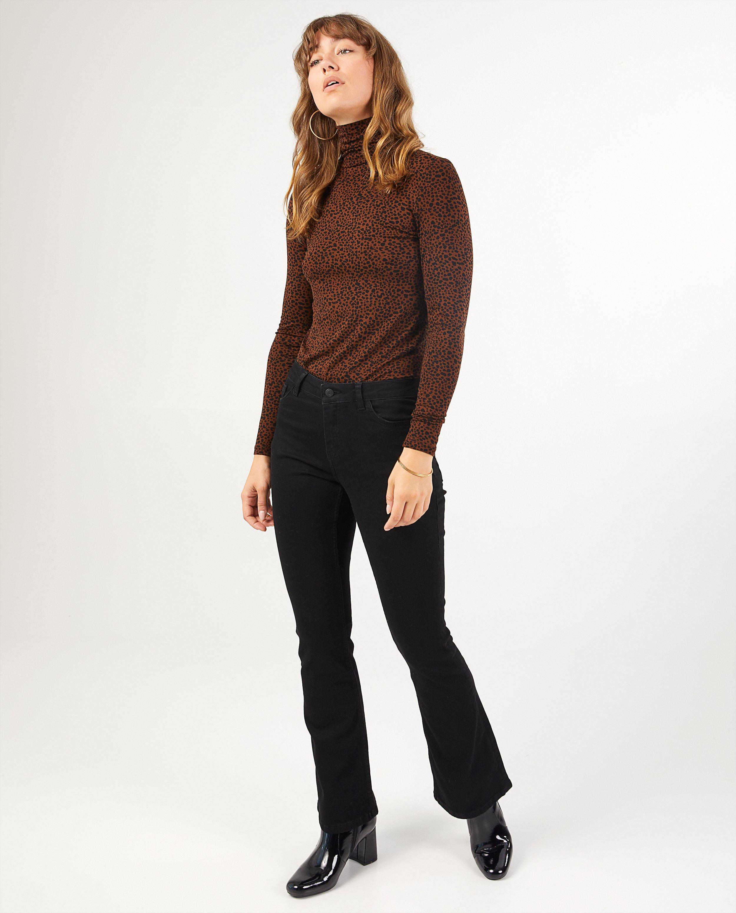 Zwarte bootcut jeans Youh! - Product Detail - zwart - afbeelding nummer 1