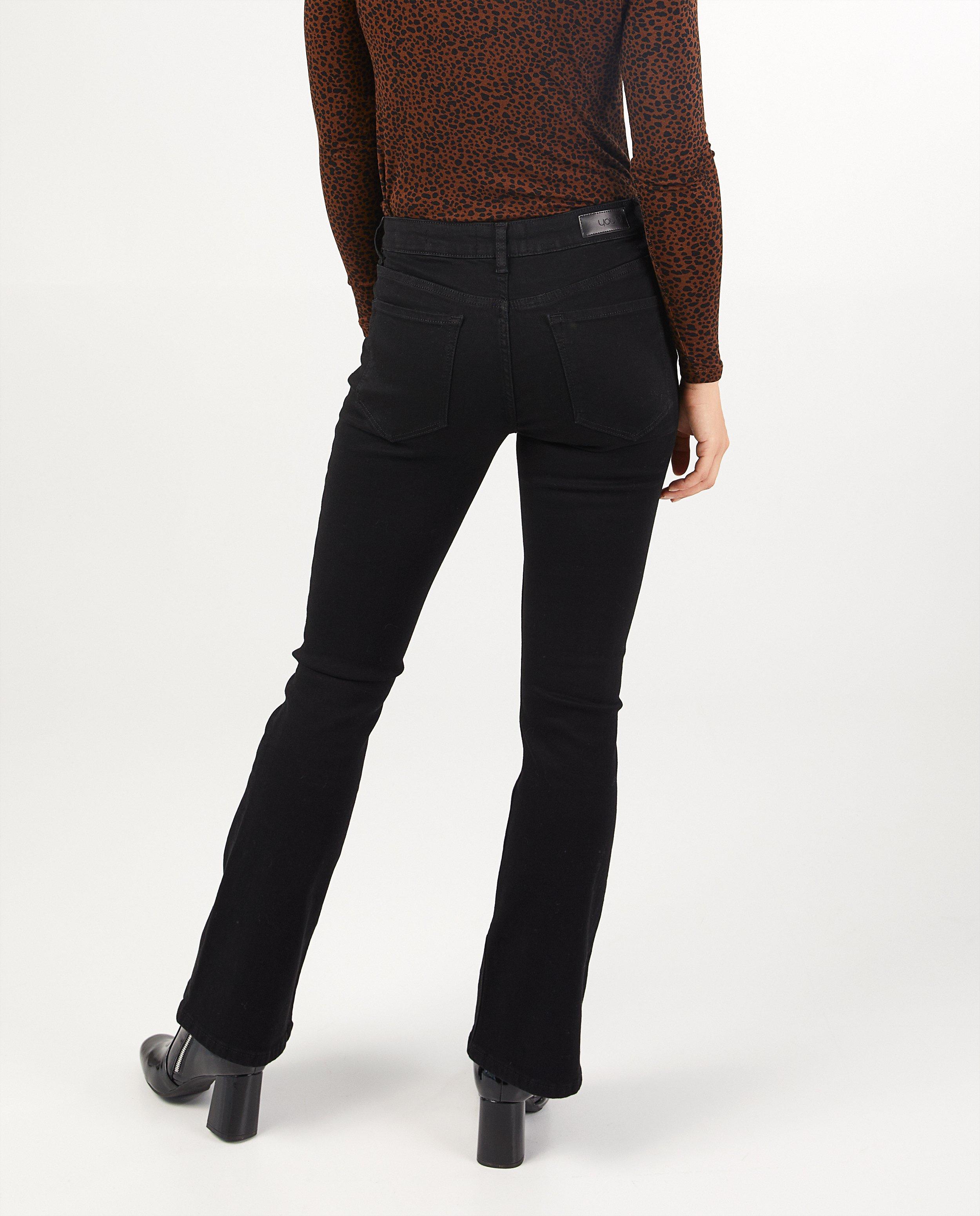 Zwarte bootcut jeans Youh! - Product Detail - zwart - afbeelding nummer 3