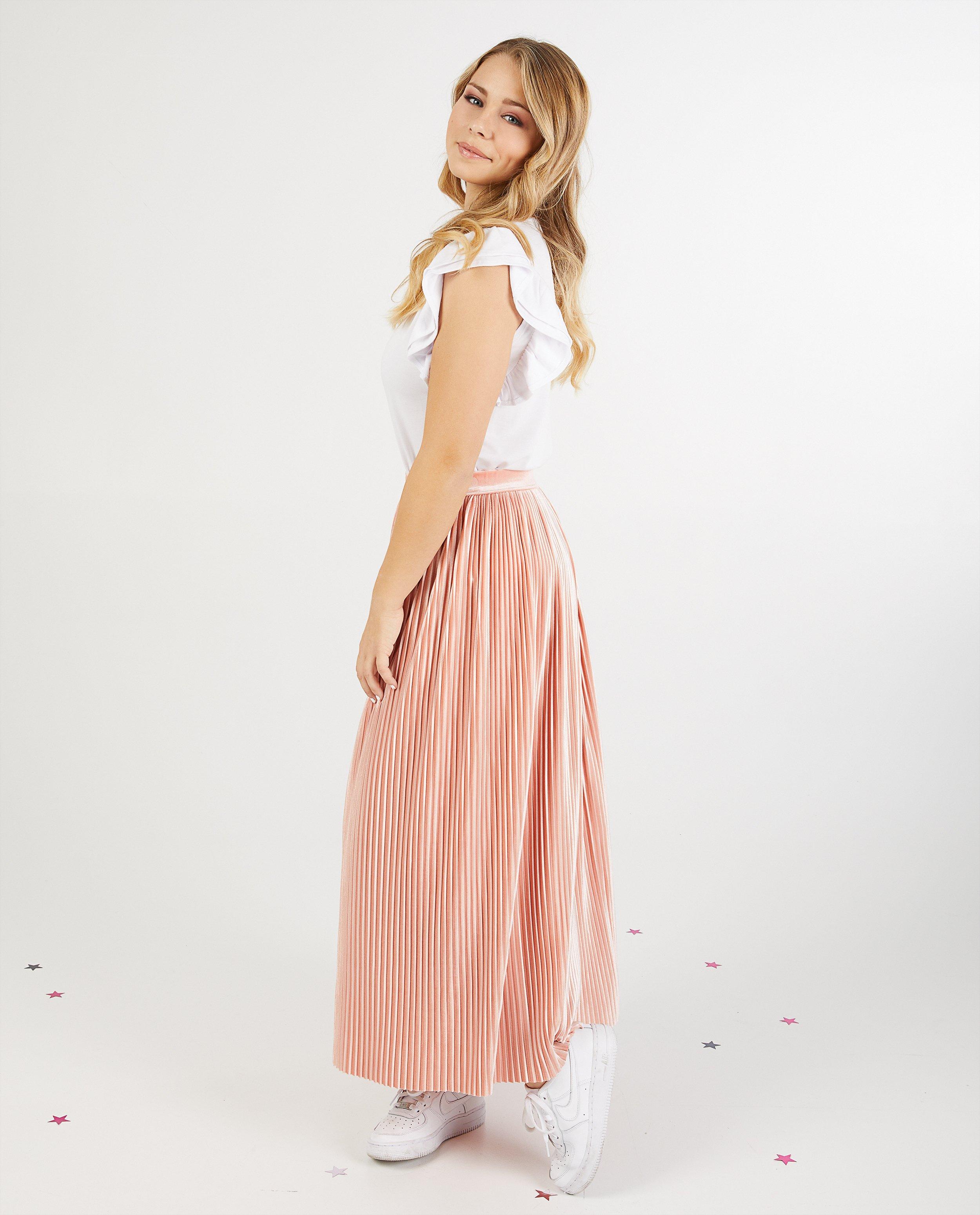 Wit T-shirt met volants Steffi Mercie - stretch - Steffi Mercie