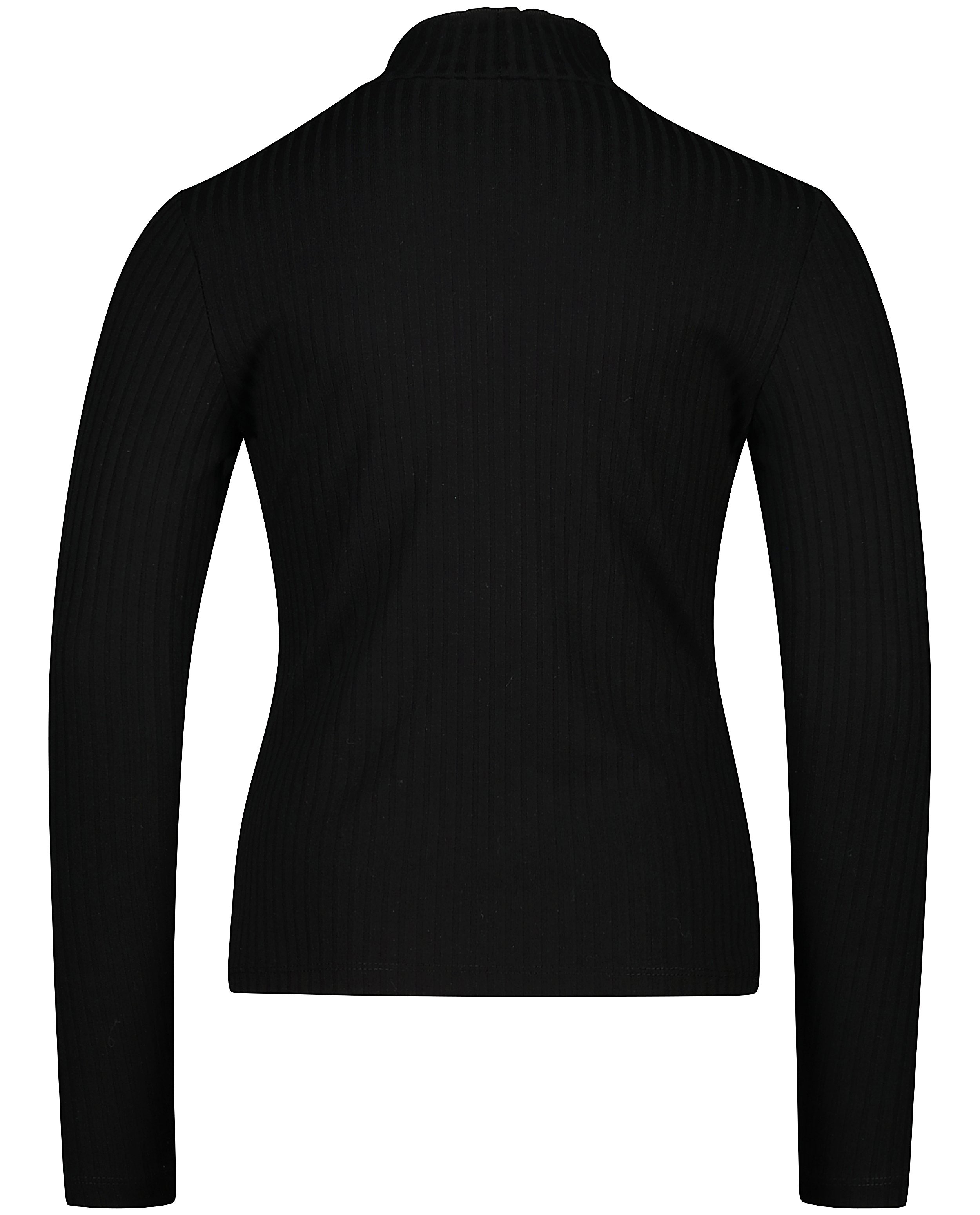 T-shirts - Zwarte longsleeve Steffi Mercie