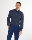 Chemises - Blauw hemd met print