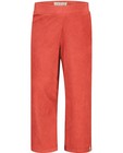 Pantalon orange avec relief côtelé Looxs - légèrement stretch - Looxs