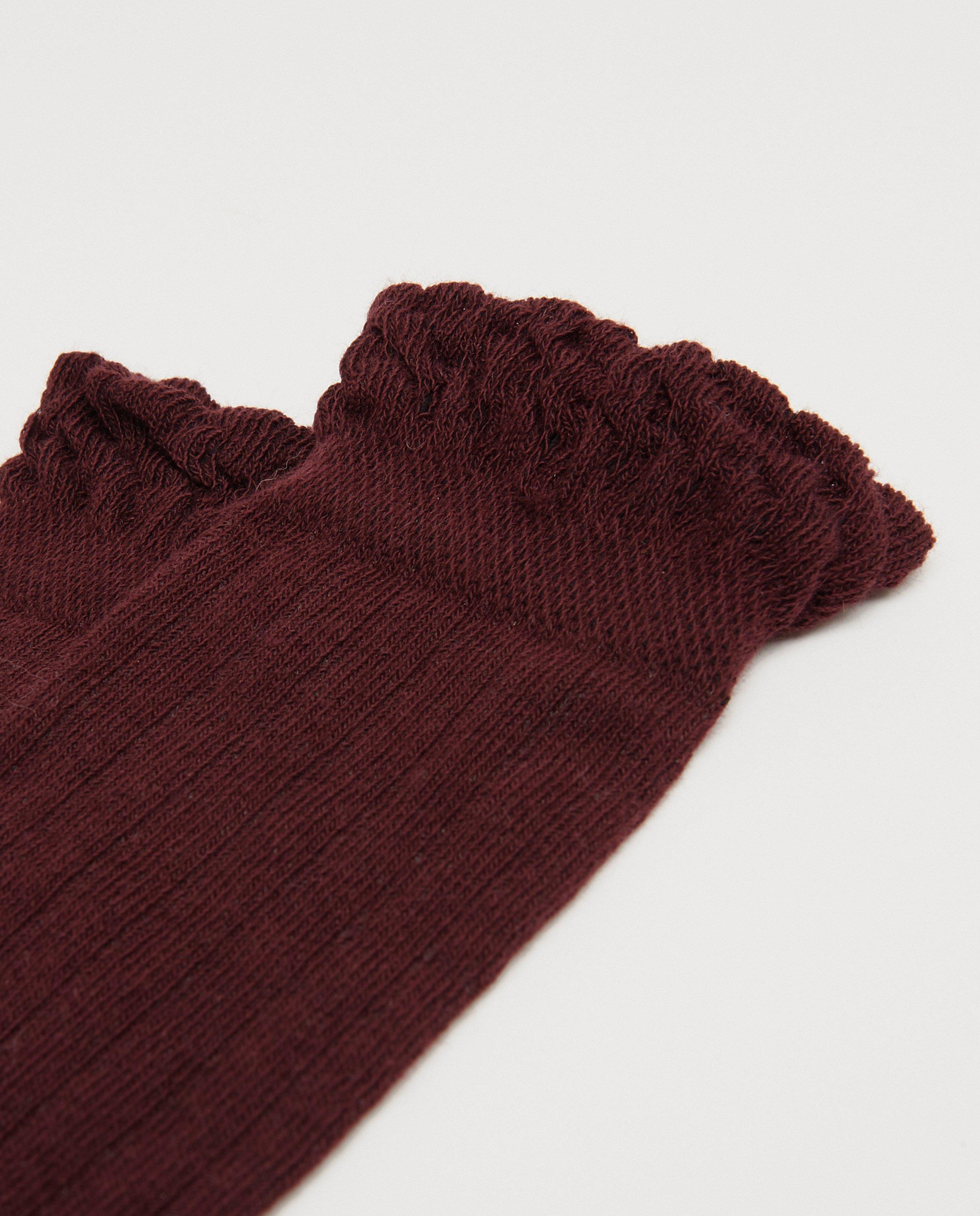 Chaussettes - Bruine kniekousen Looxs