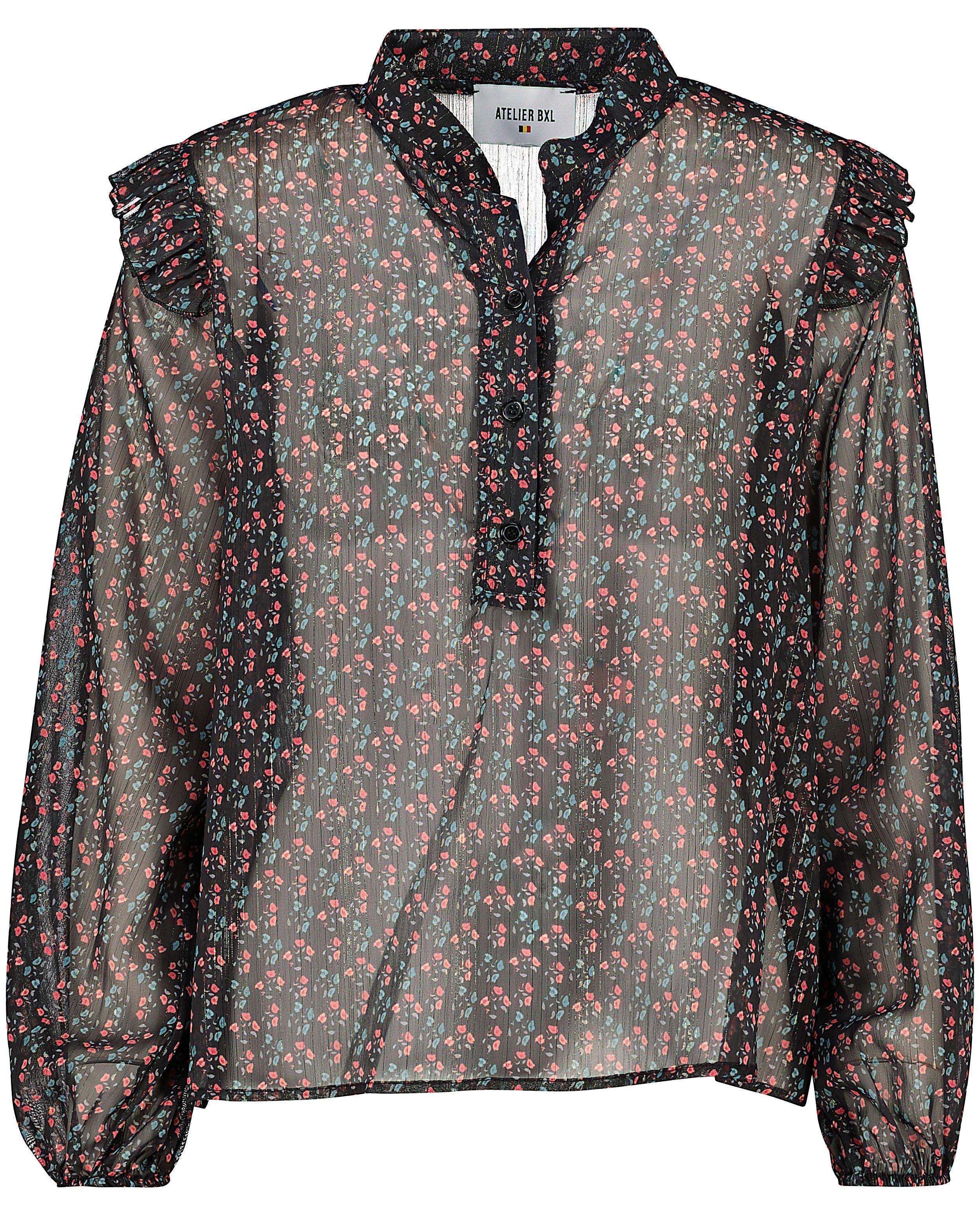 Blouse met print Atelier BXL - in beige - Atelier BXL