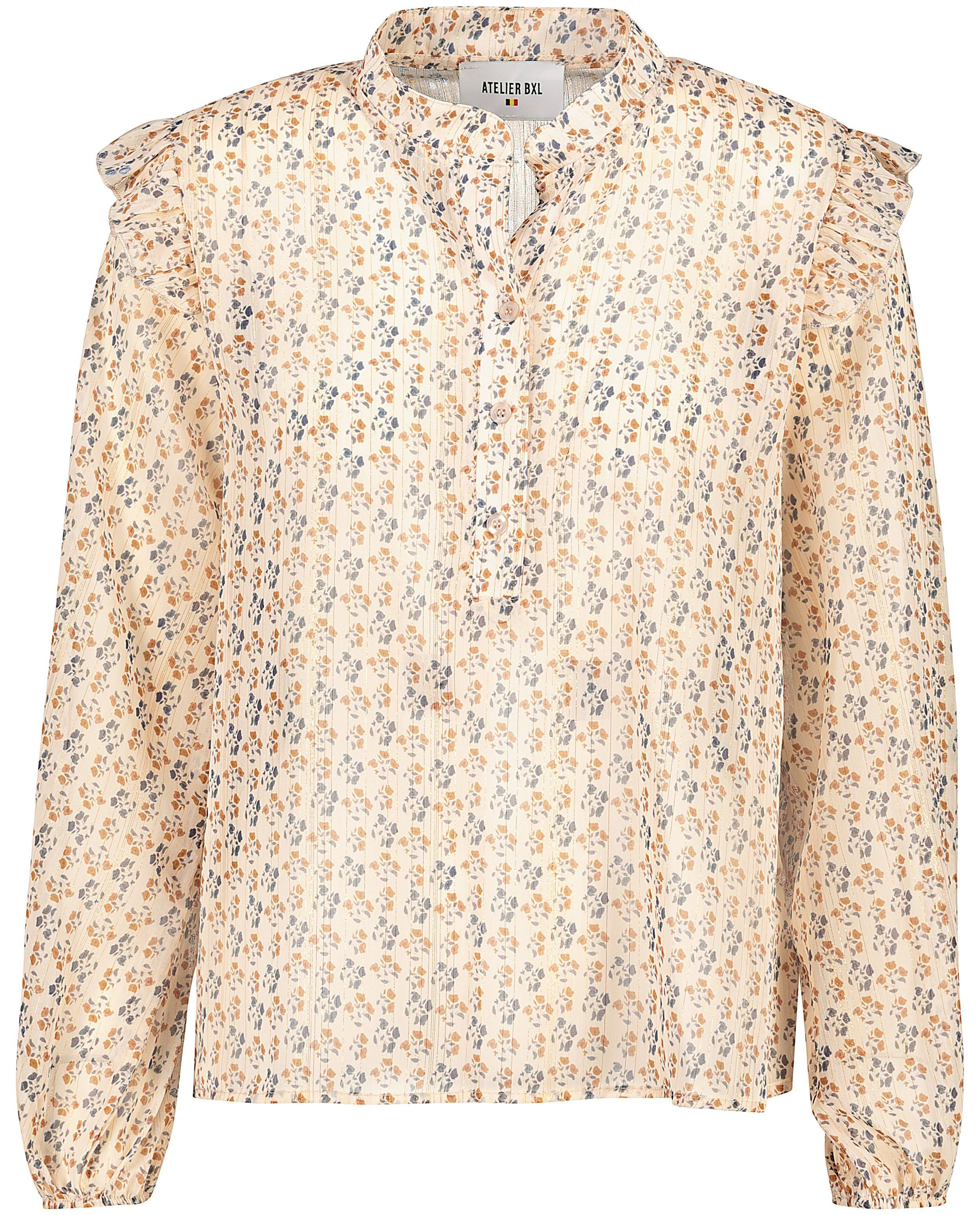 Blouse met print Atelier BXL - in beige - Atelier BXL