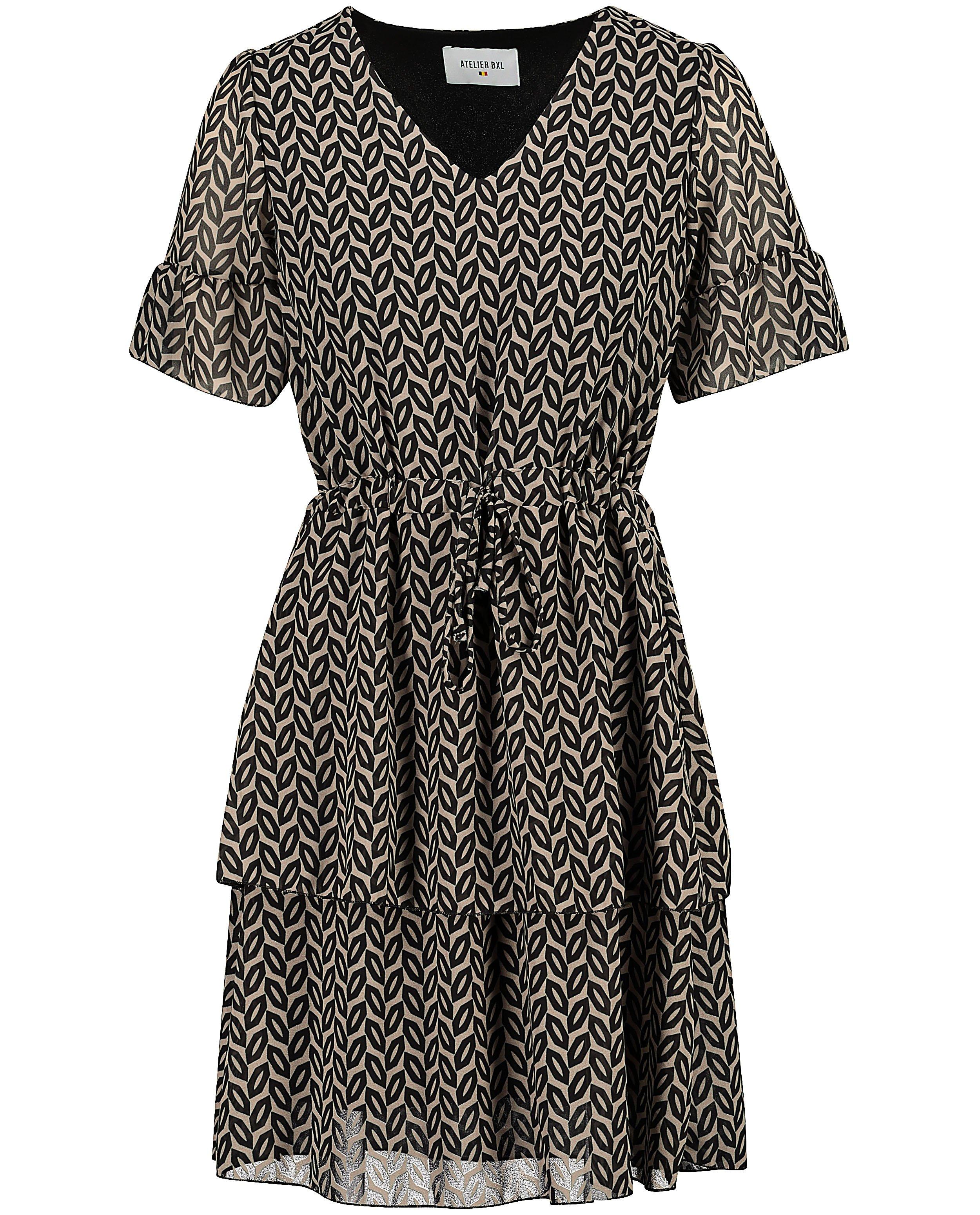 Jurk met print Atelier BXL - allover - Atelier BXL