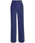 Pantalon bleu en velours côtelé Sora - stretch - Sora