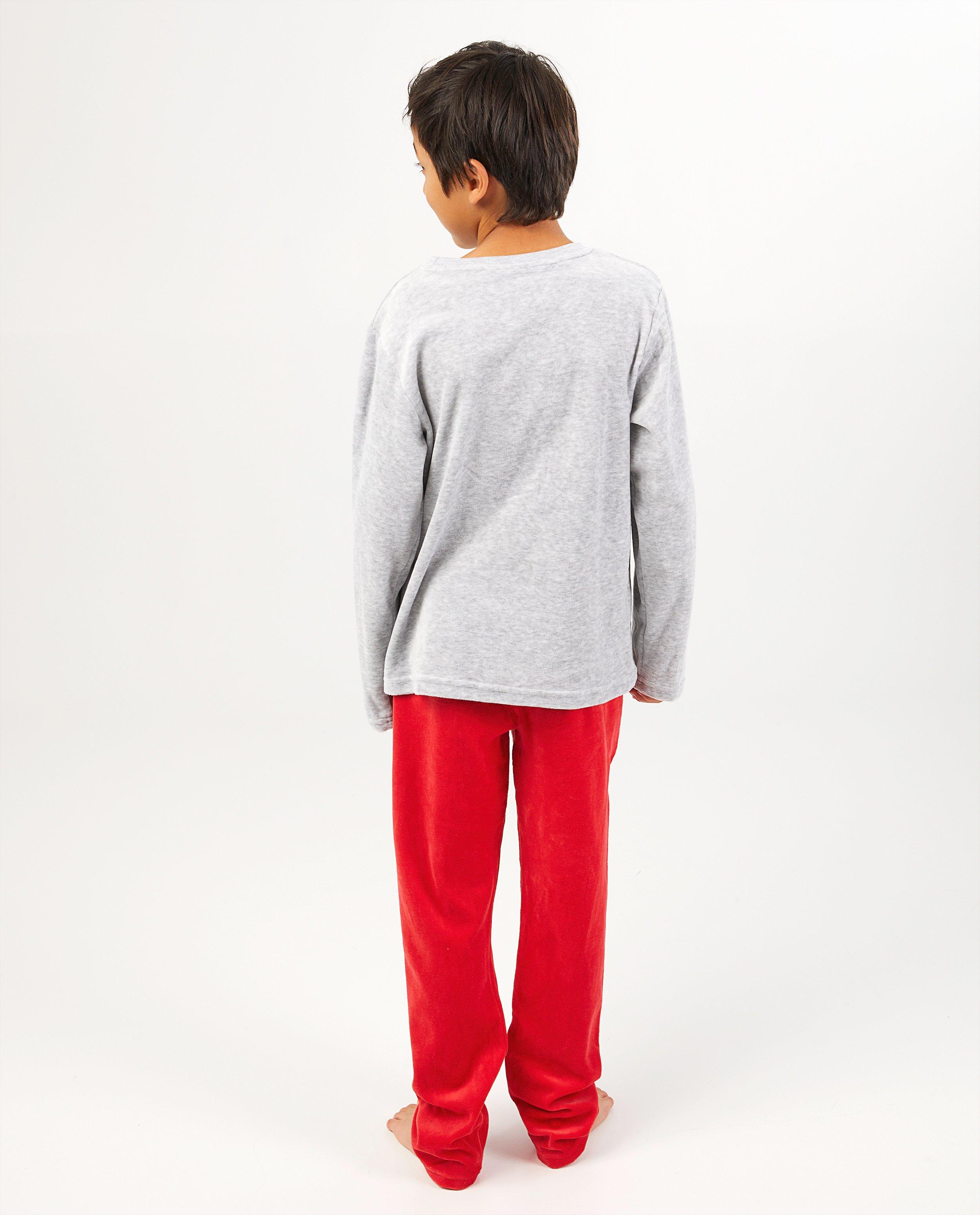 Nachtkleding - Grijze Lego Ninjago-pyjama