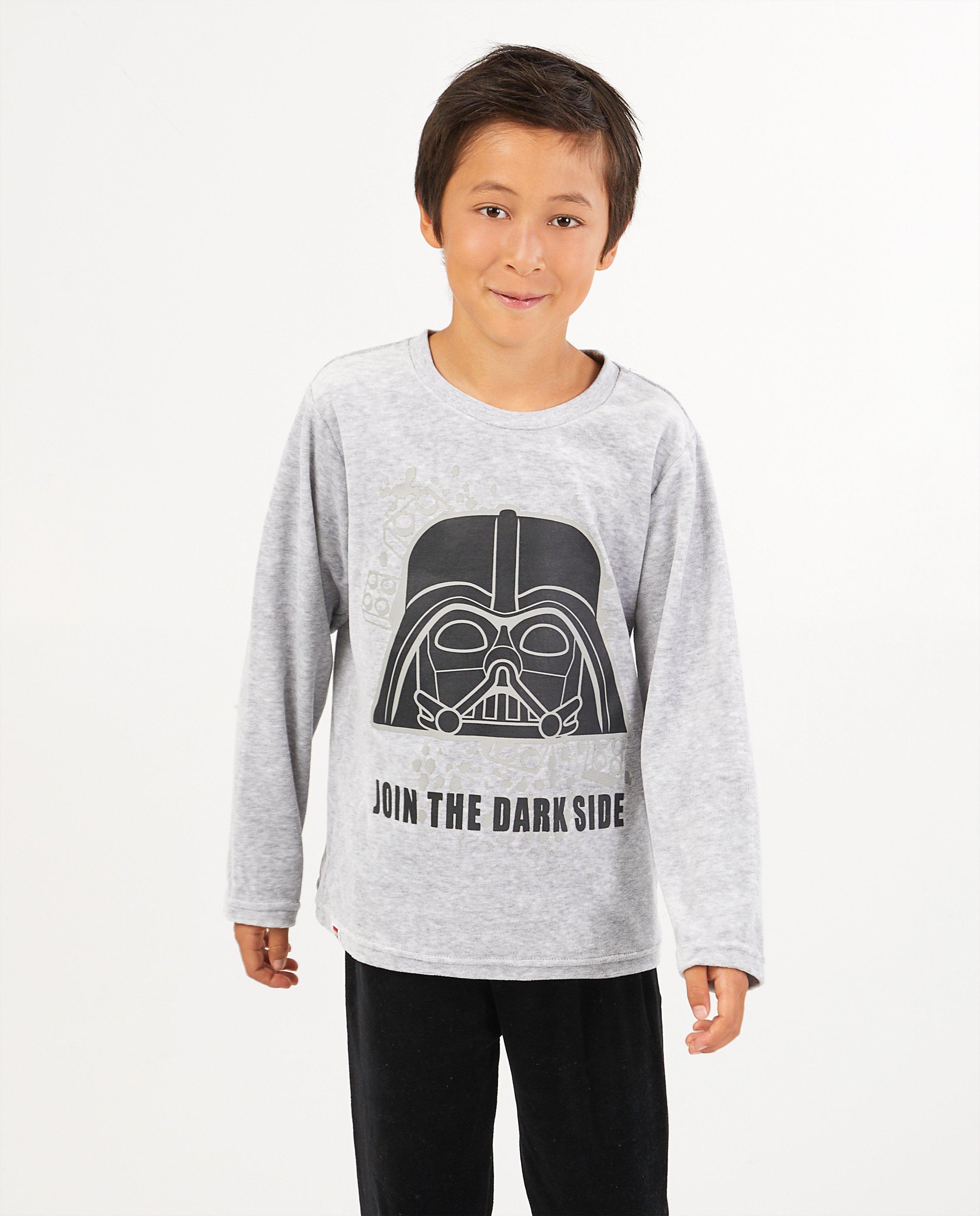 Nachtkleding - Grijze Starwars-pyjama