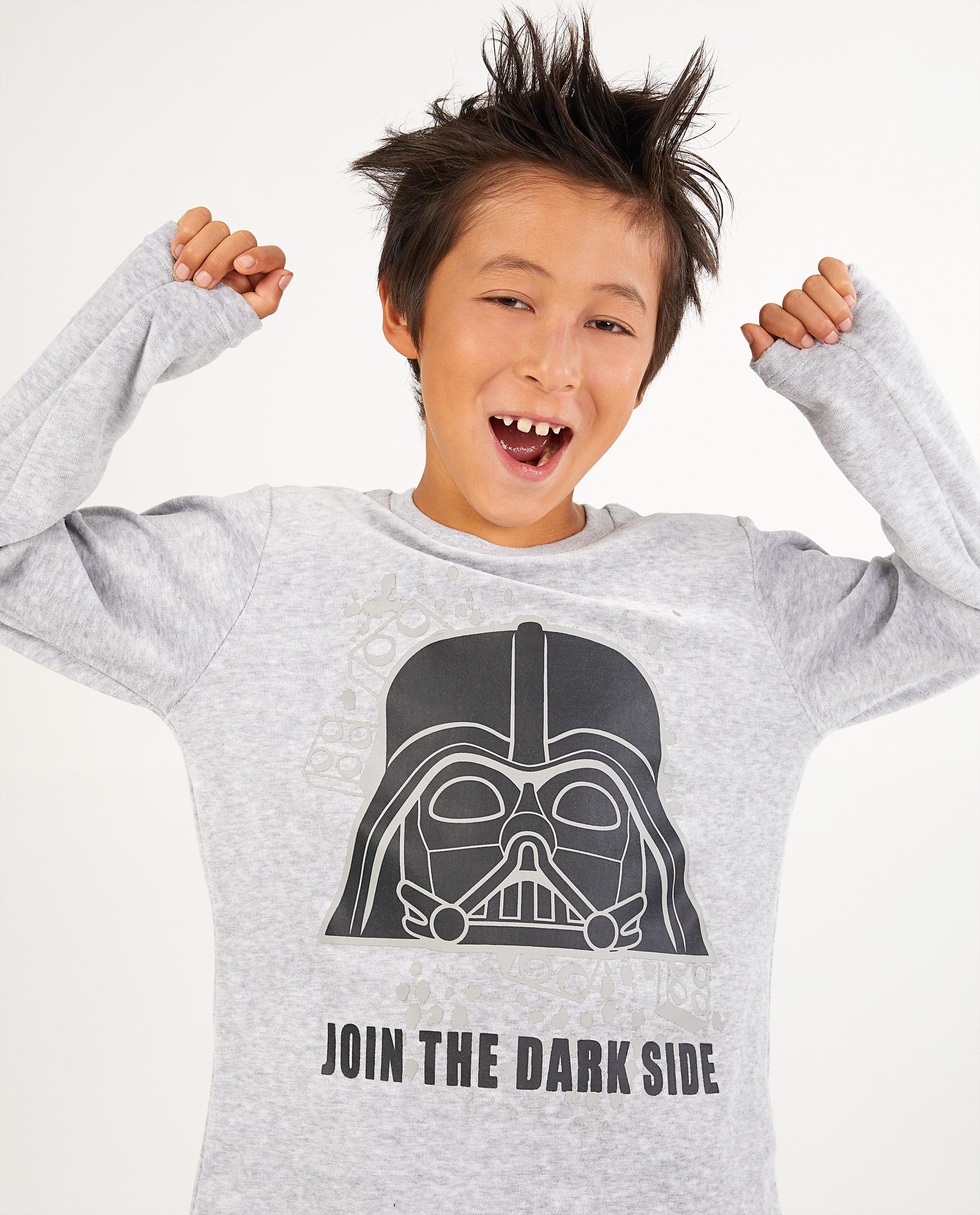 Nachtkleding - Grijze Starwars-pyjama