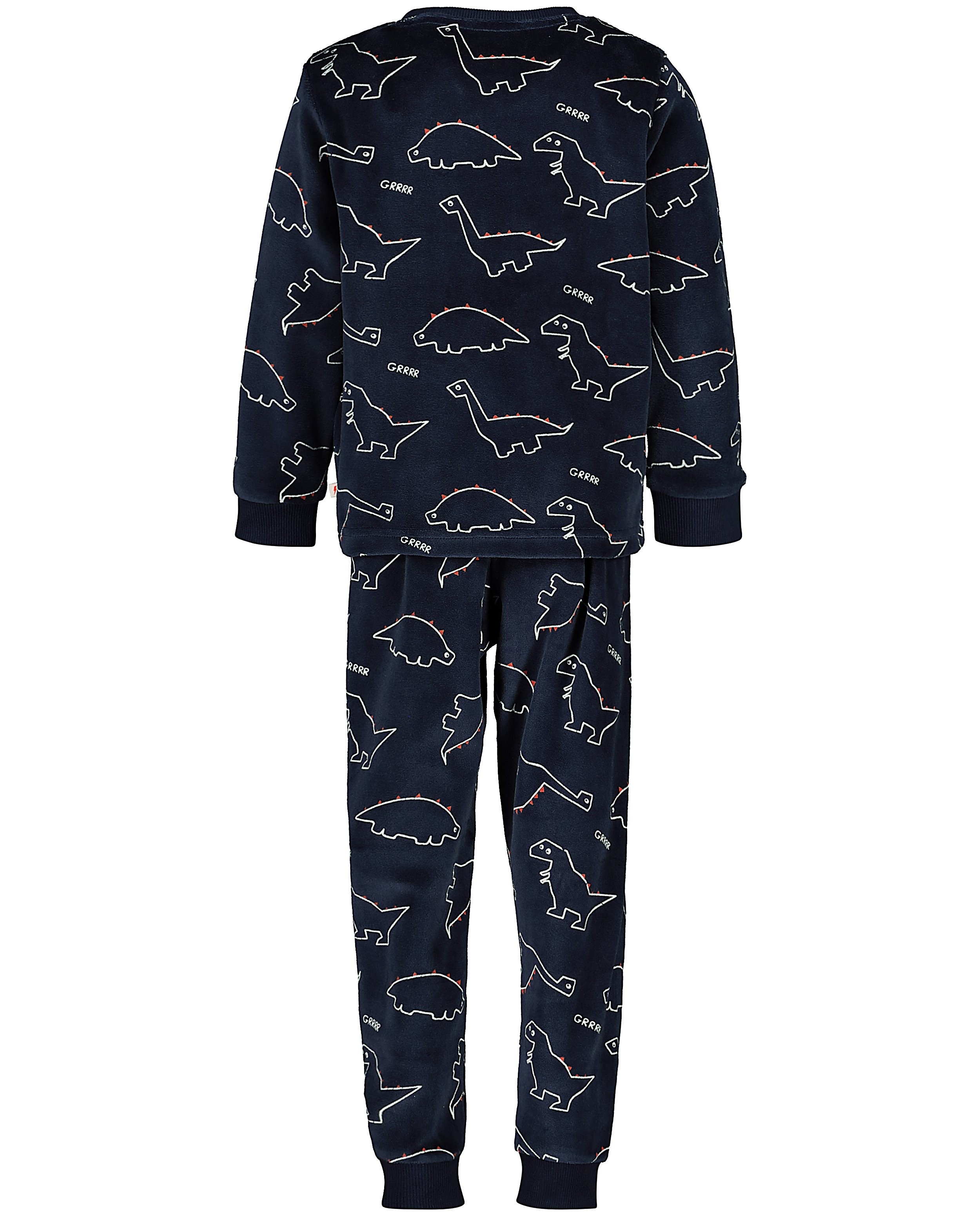 Pyjamas - Lichtgroene pyjama met print