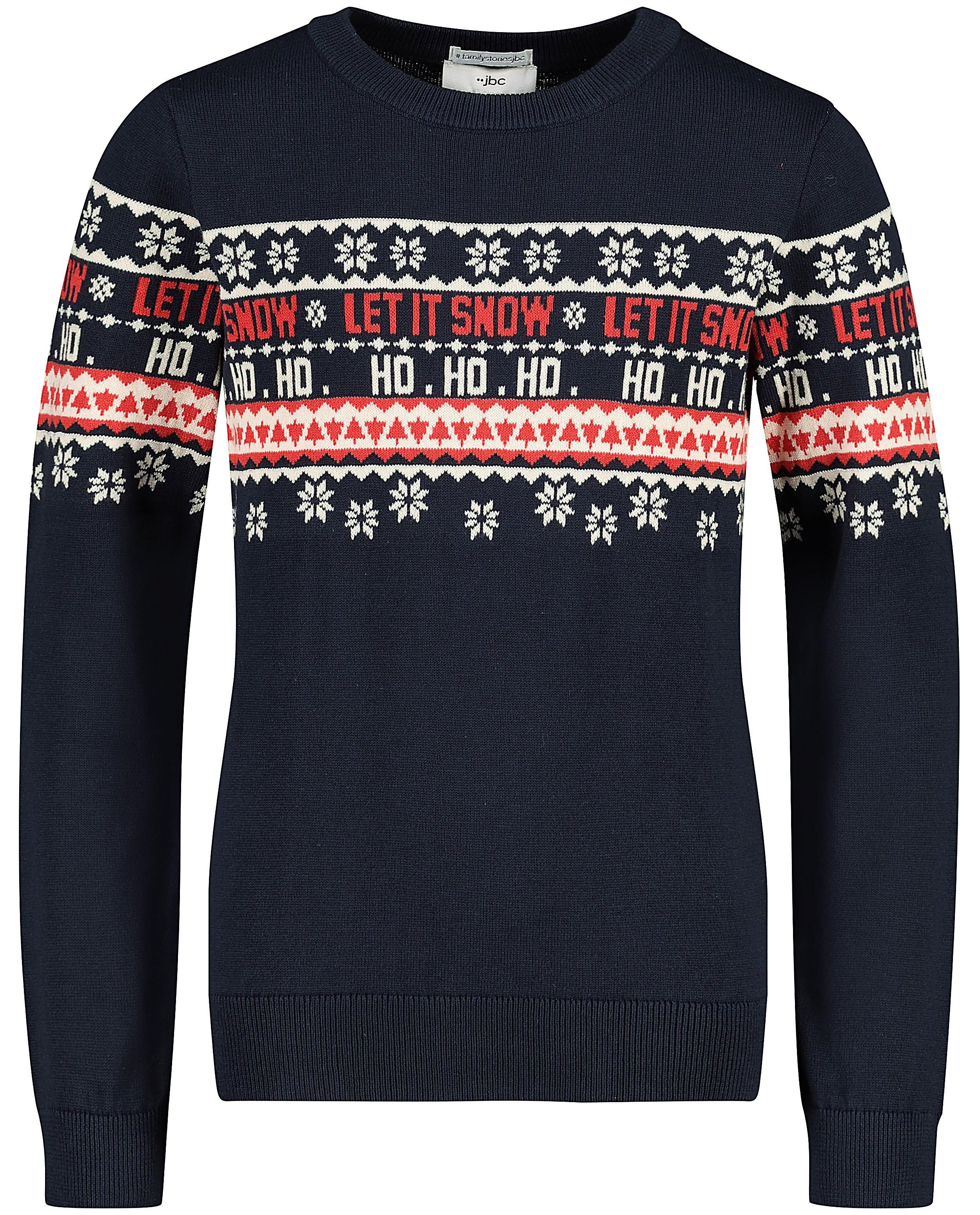 Pulls - Blauwe kersttrui, 7-14 jaar