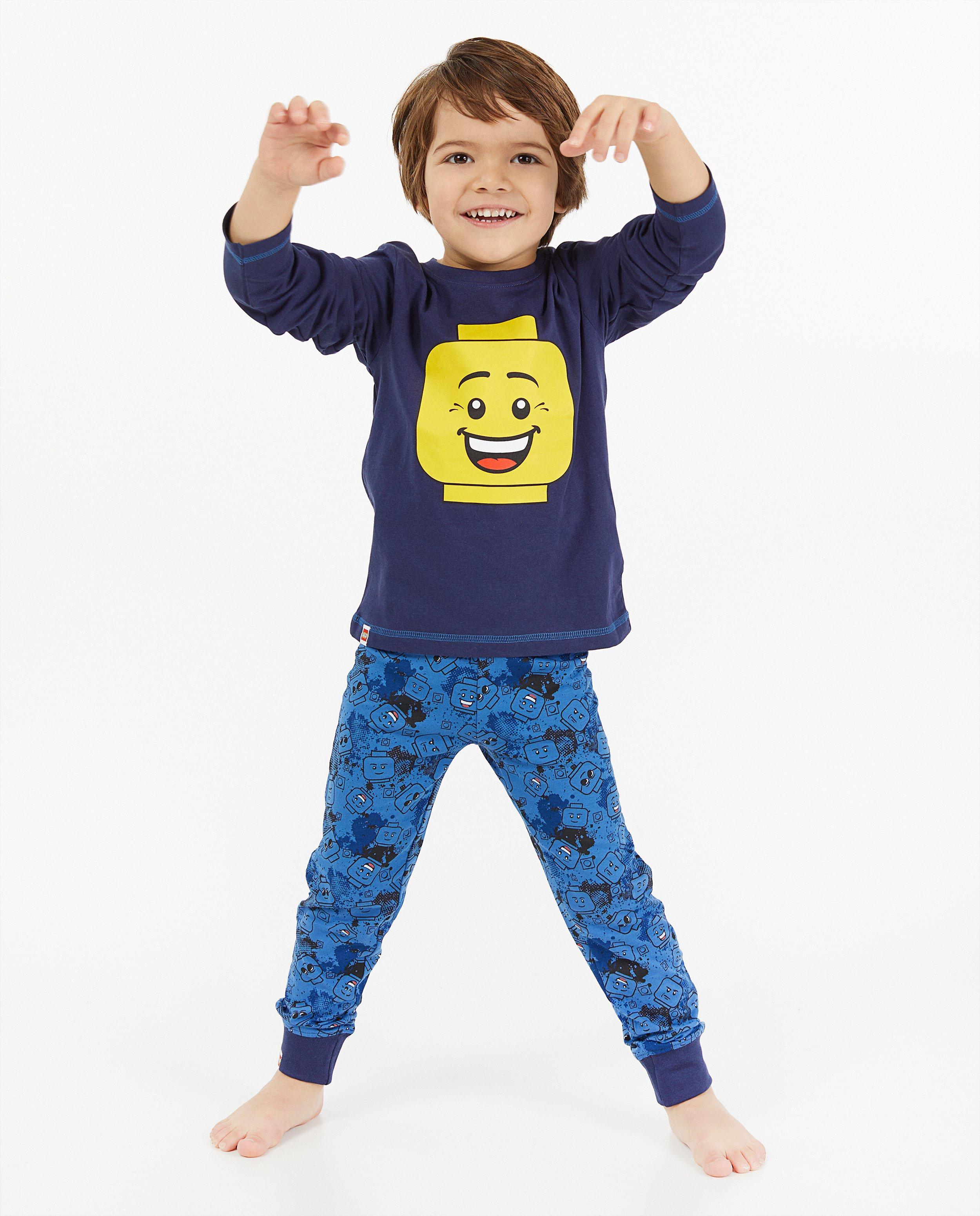 Blauwe pyjama met print Lego - allover - Lego