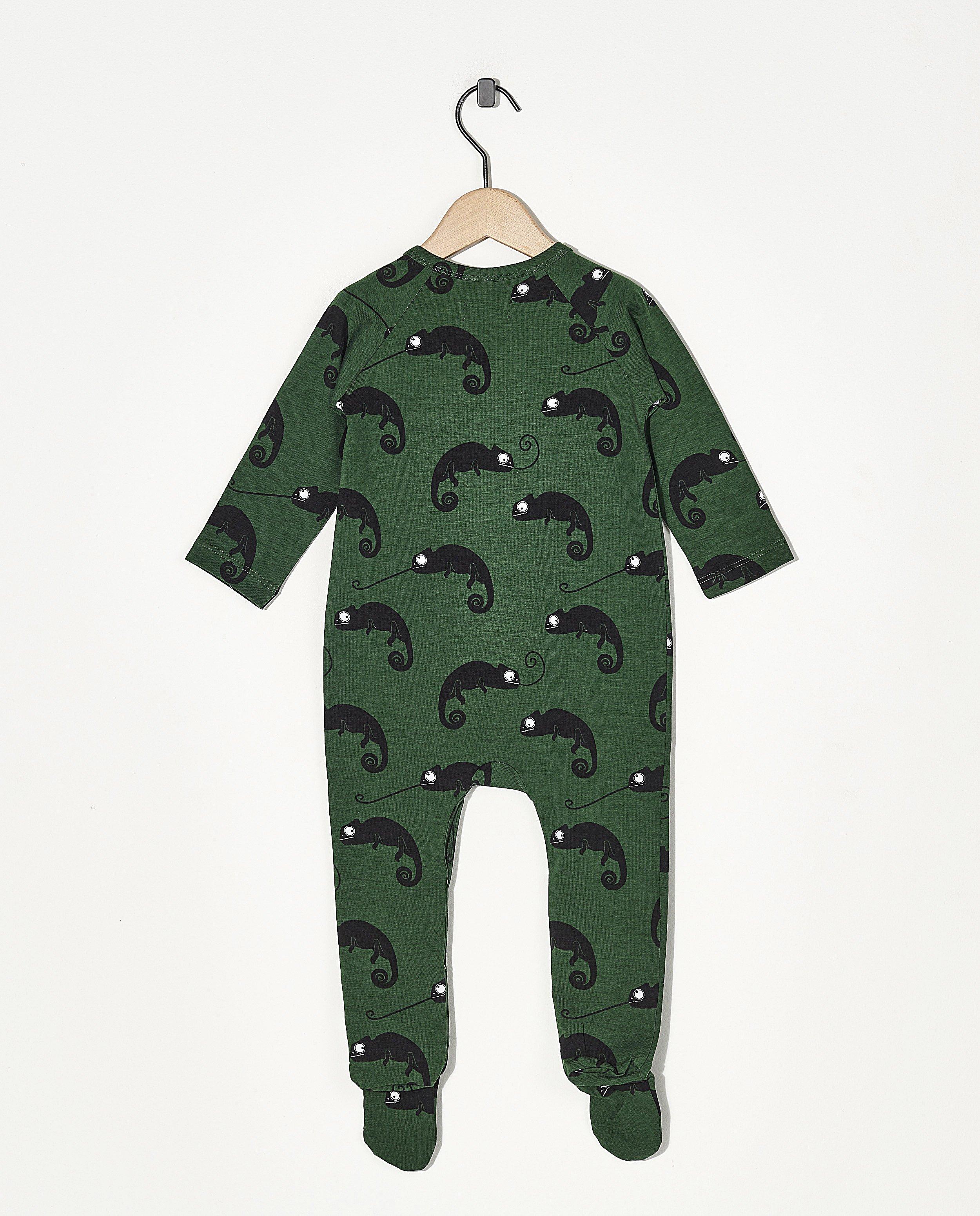 Nachtkleding - Groene pyjama Onnolulu