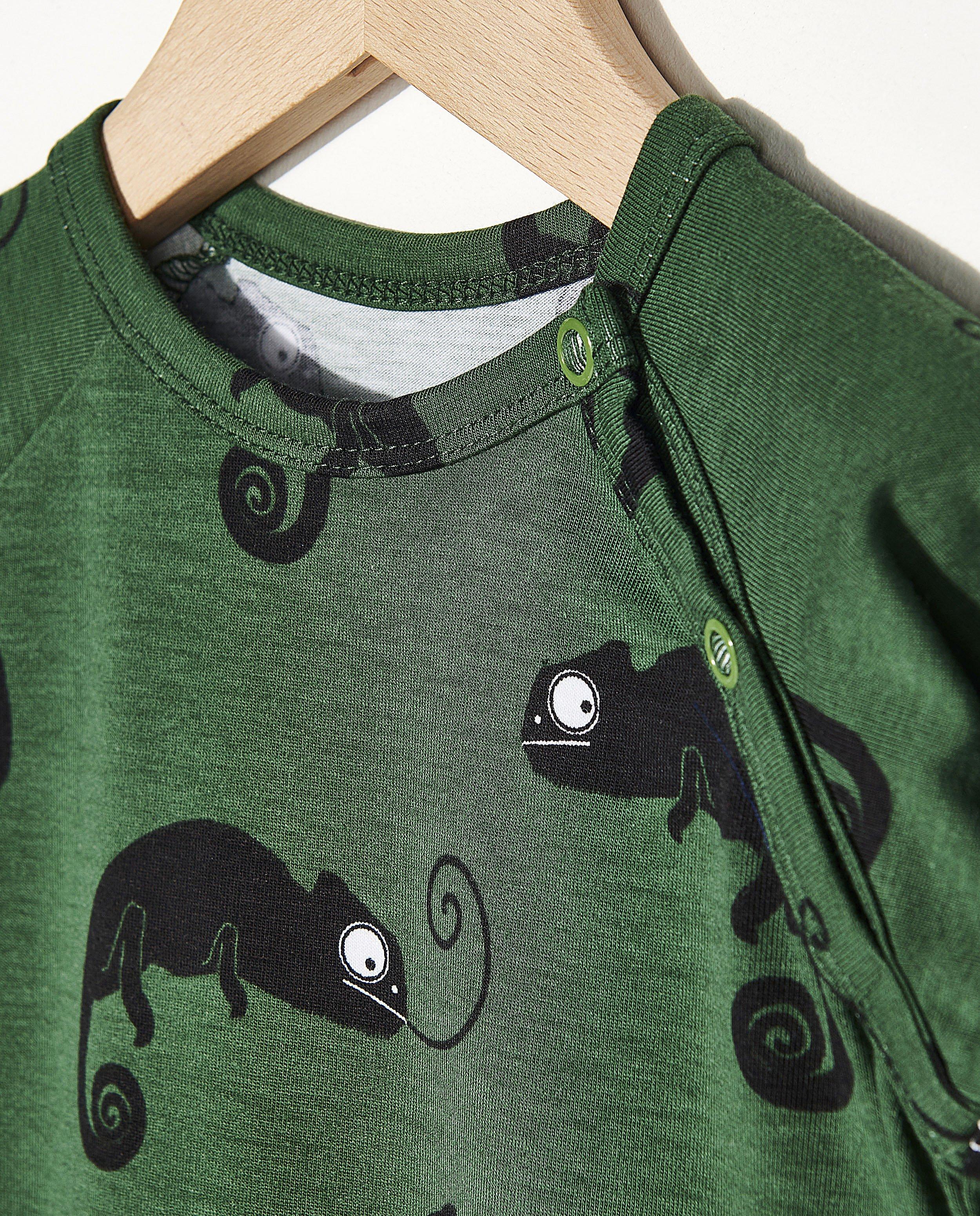 Nachtkleding - Groene pyjama Onnolulu