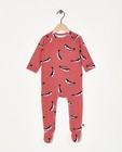 Roze pyjama Onnolulu - met allover print - Onnolulu