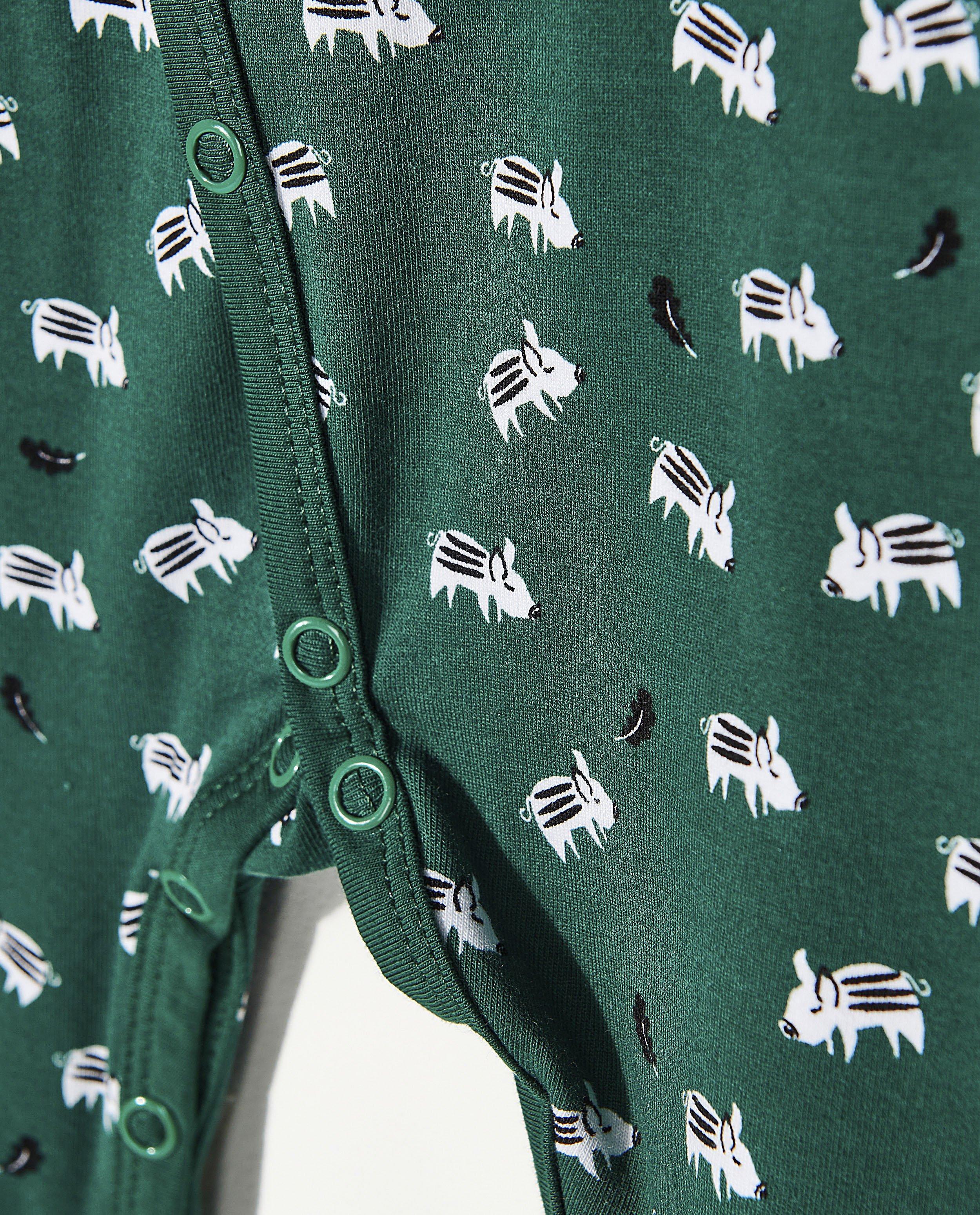 Nachtkleding - Groene pyjama Froy en Dind