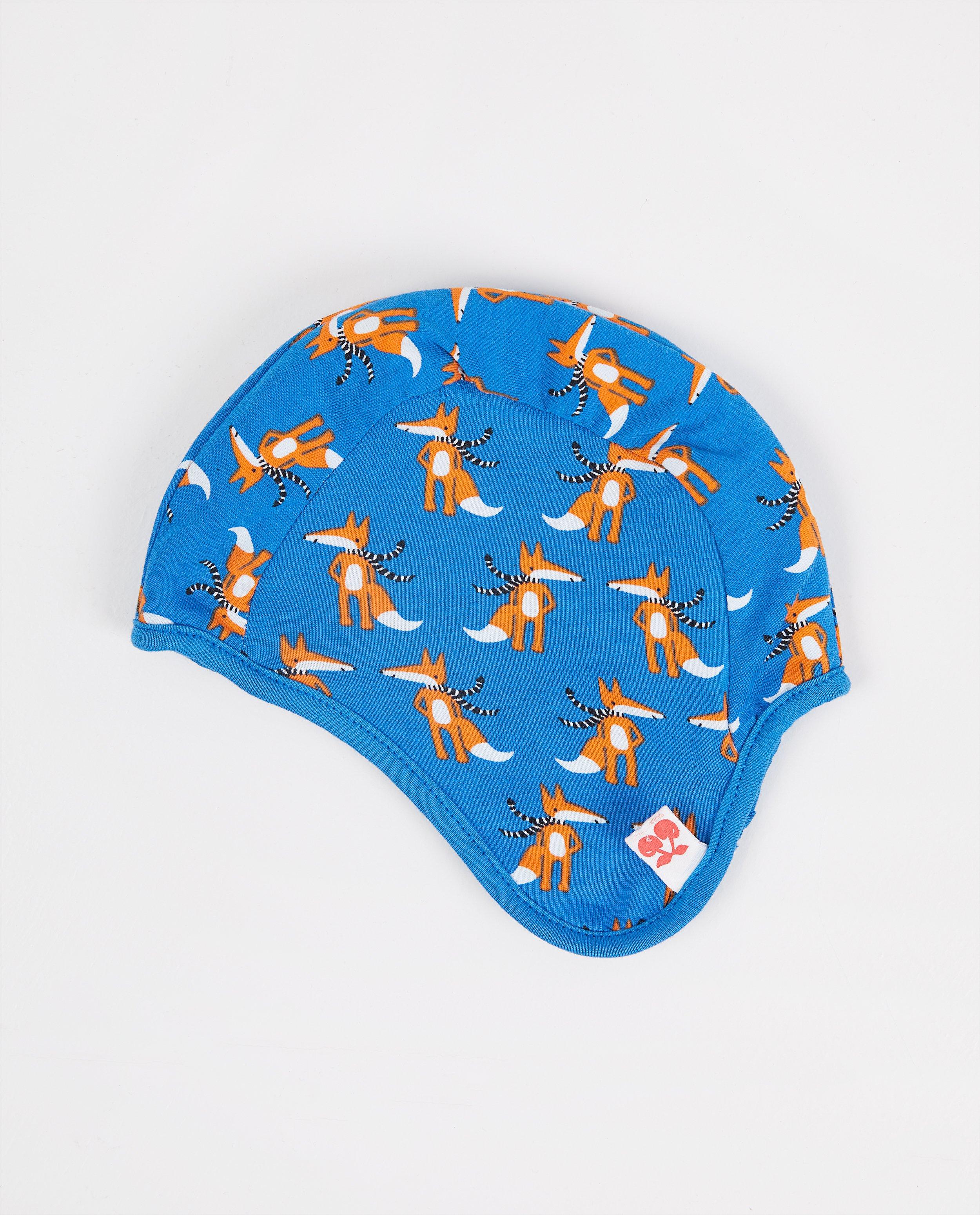 Bonnet réversible Froy & Dind - bleu - Froy en Dind