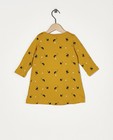 Kleedjes - Gele jurk met print Froy en Dind