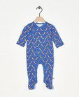 Pyjama bleu Froy & Dind - avec imprimé intégral - Froy en Dind