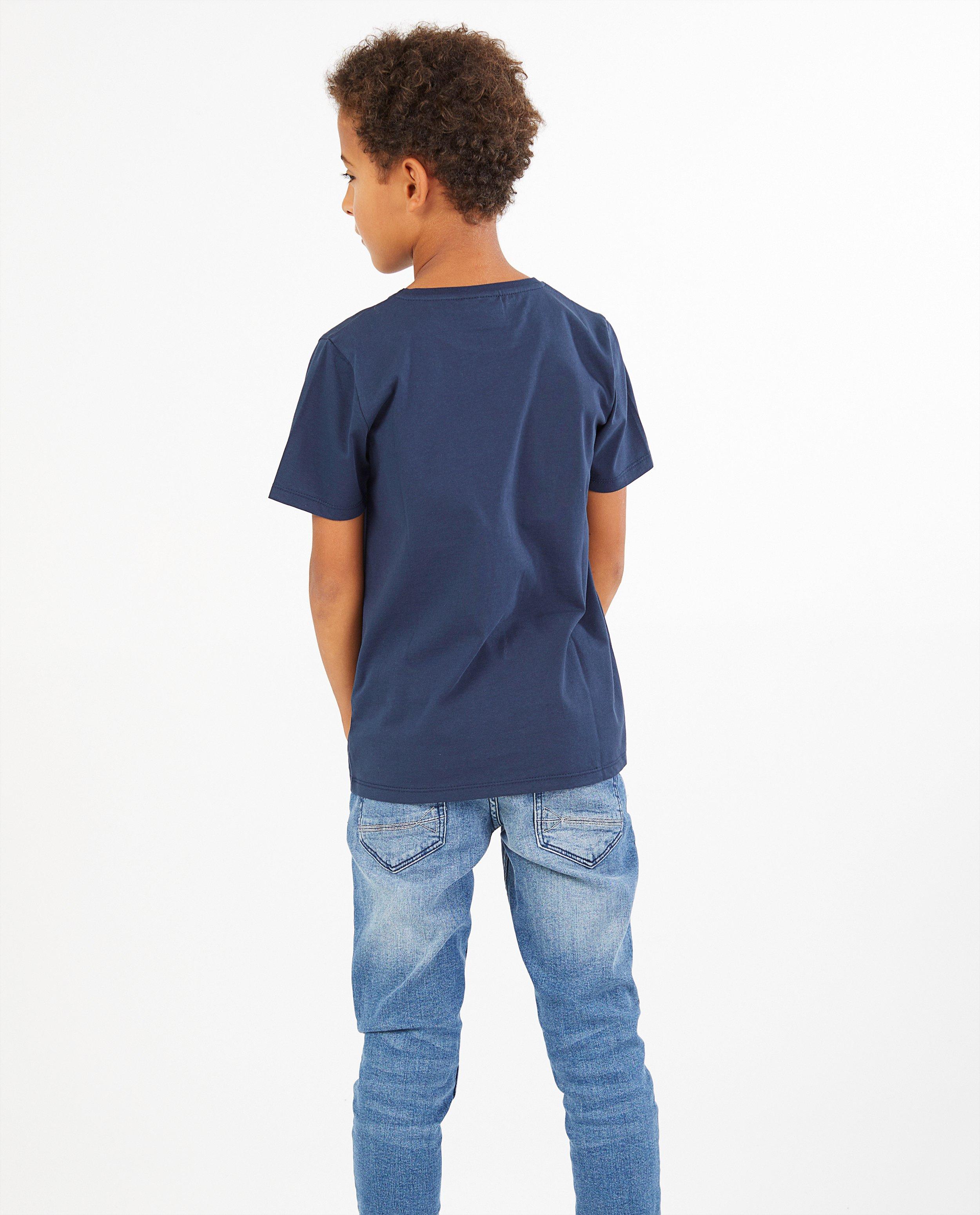 Blauw T-shirt met print Pok&eacute;mon - Product Detail - donkerblauw - afbeelding nummer 3