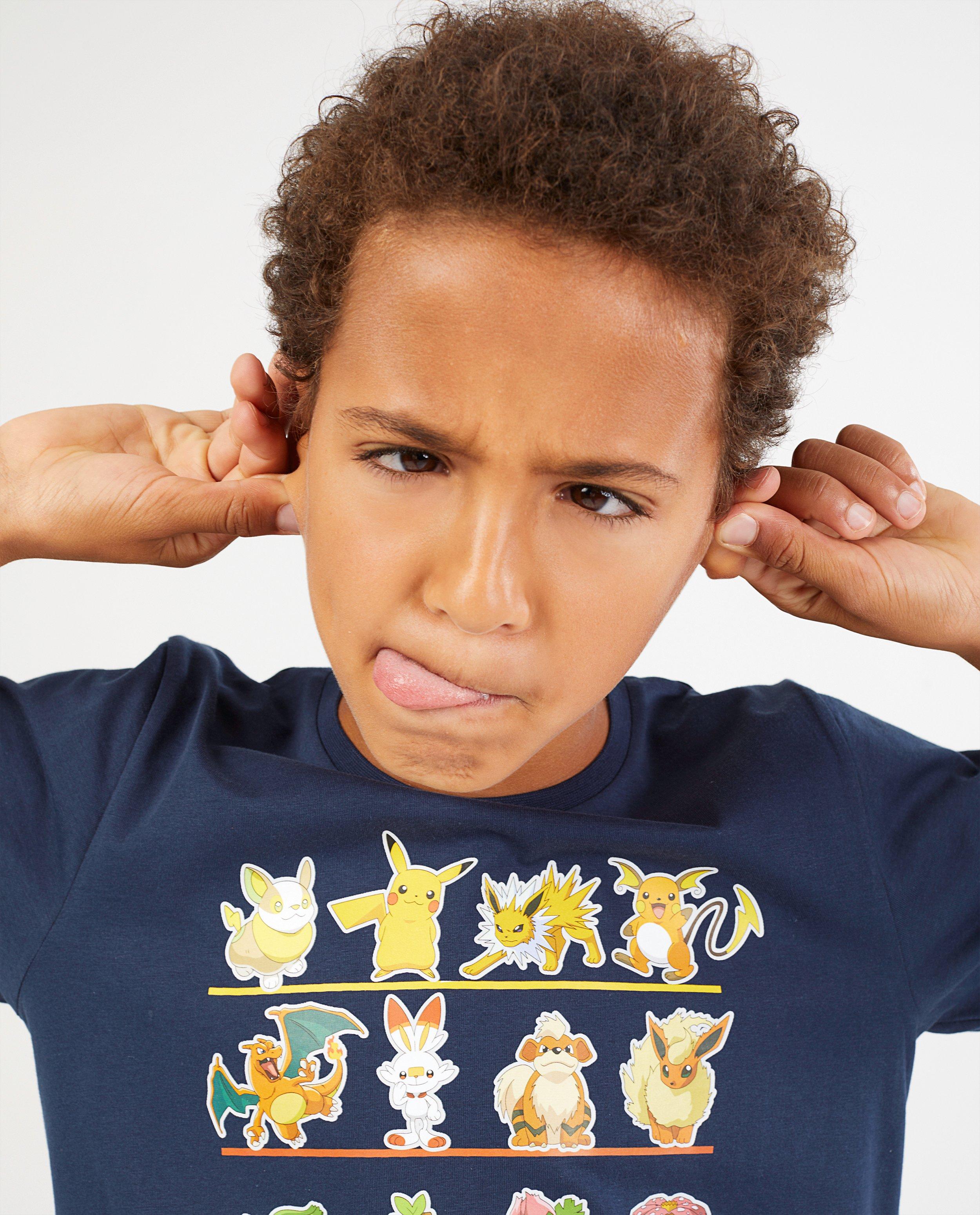 Blauw T-shirt met print Pok&eacute;mon - Product Detail - donkerblauw - afbeelding nummer 4