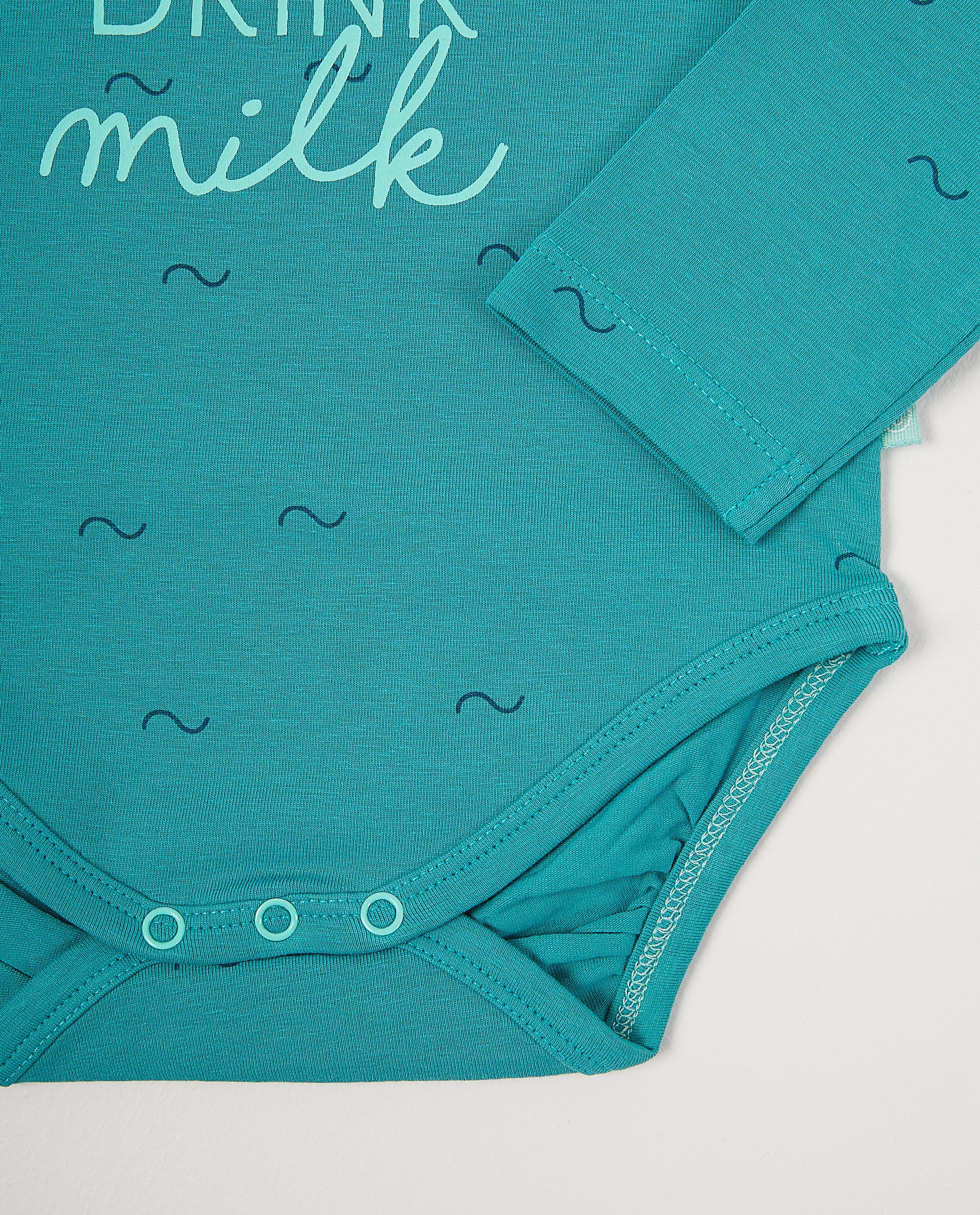 Onesies - Witte romper met opschrift
