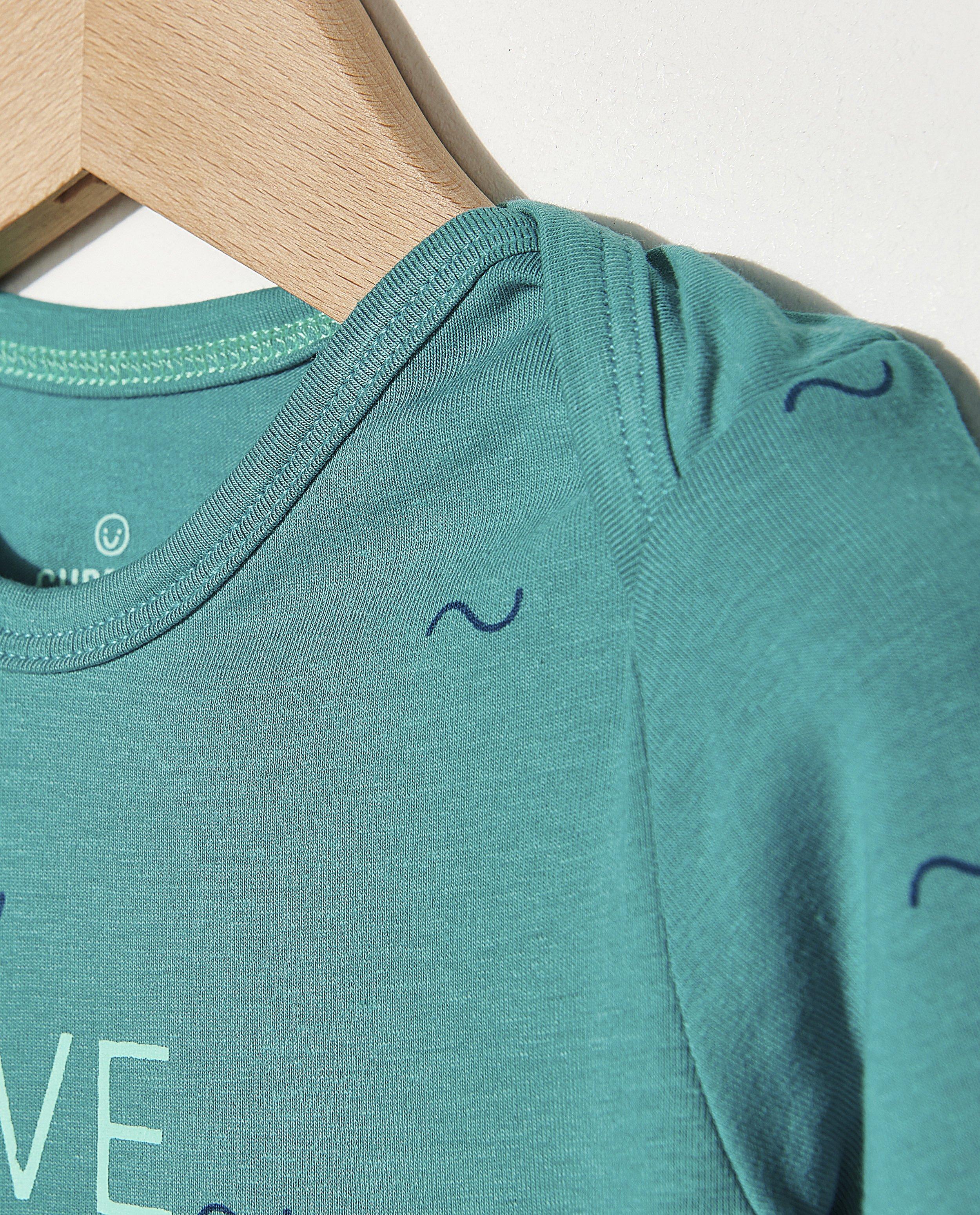 Onesies - Witte romper met opschrift