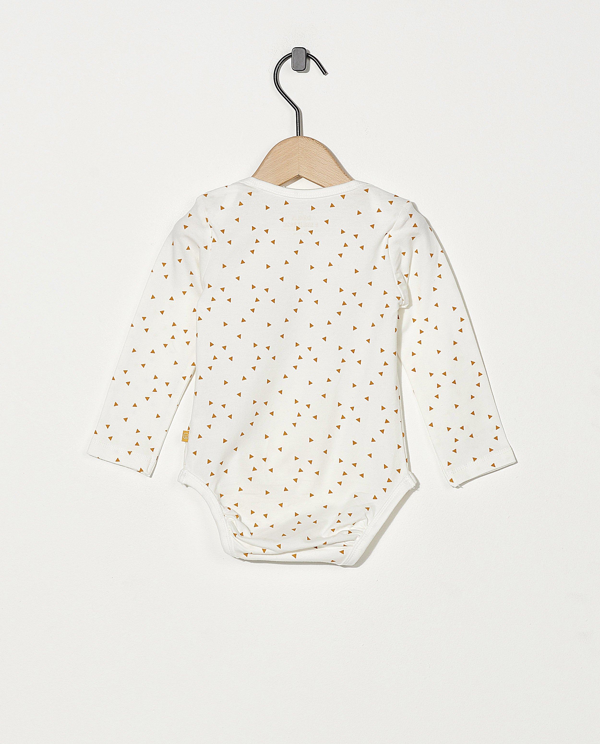 Onesies - Witte romper met opschrift