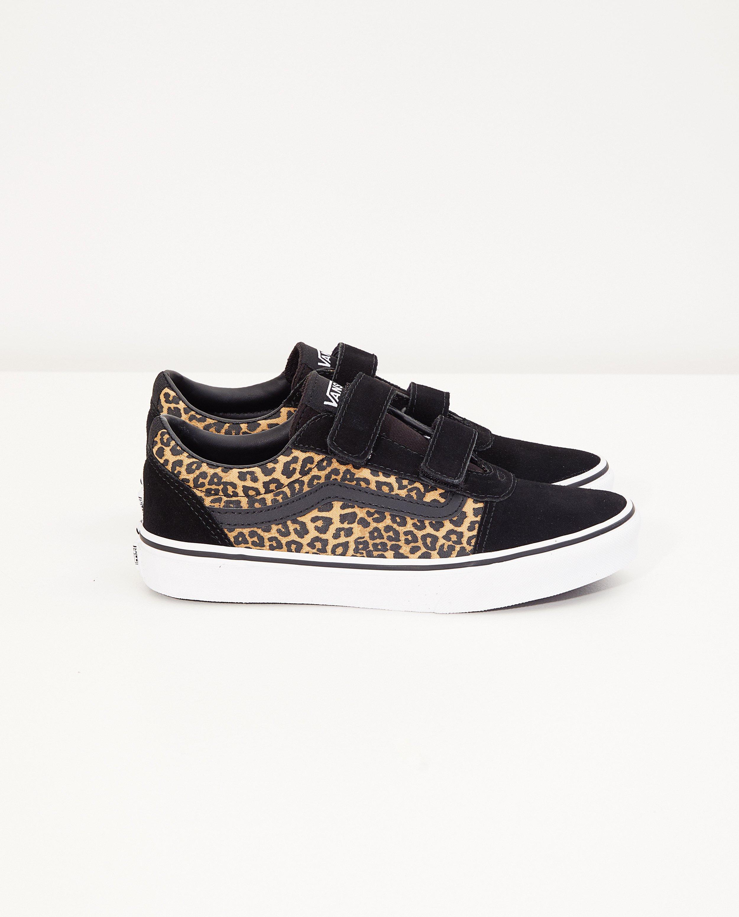 Zwarte sneakers Vans, maat 33-38 - met dierenprint - Vans