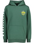 Groene hoodie met print Vans - met capuchon - Vans