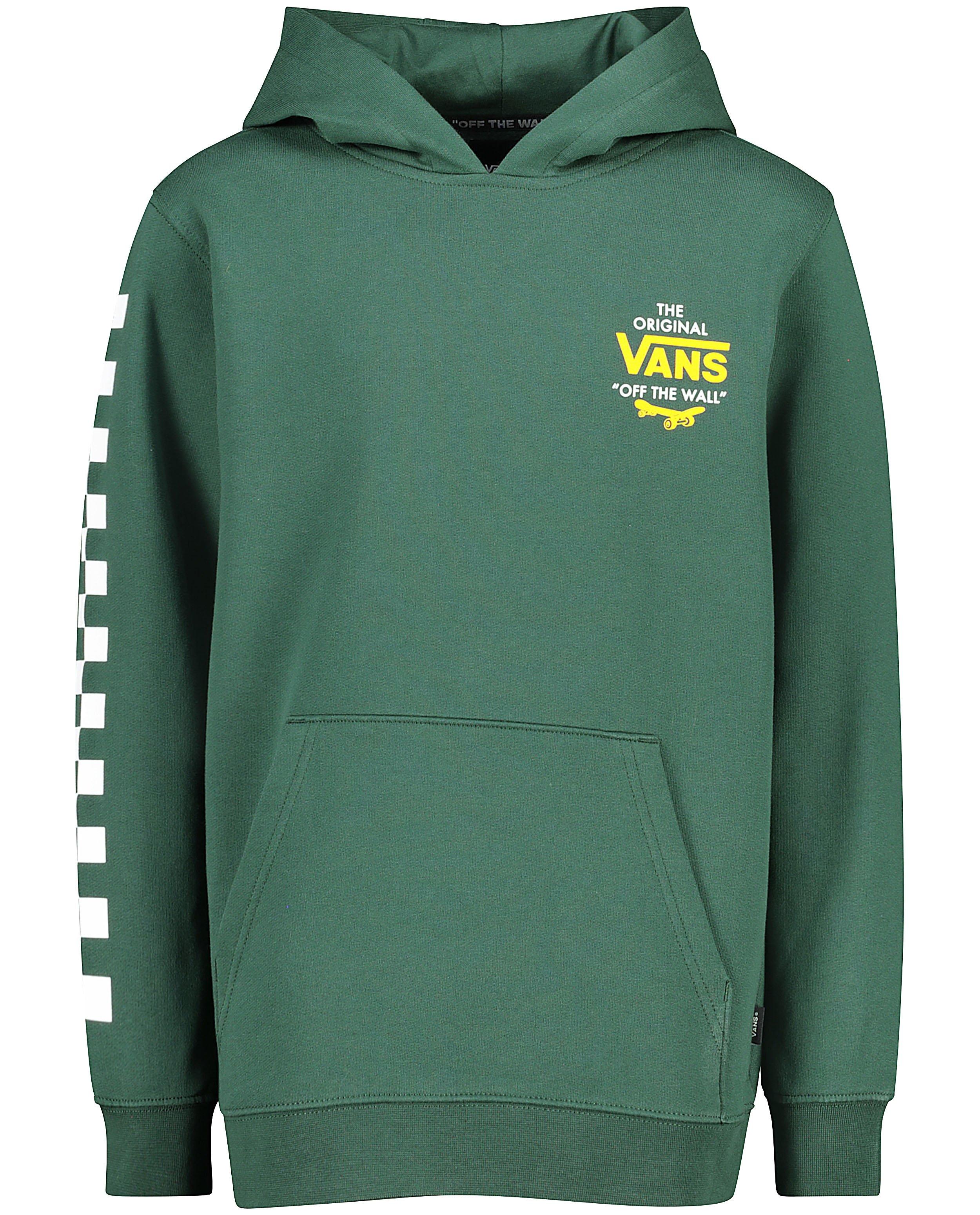 Hoddie vert à inscription Vans - à capuchon - Vans