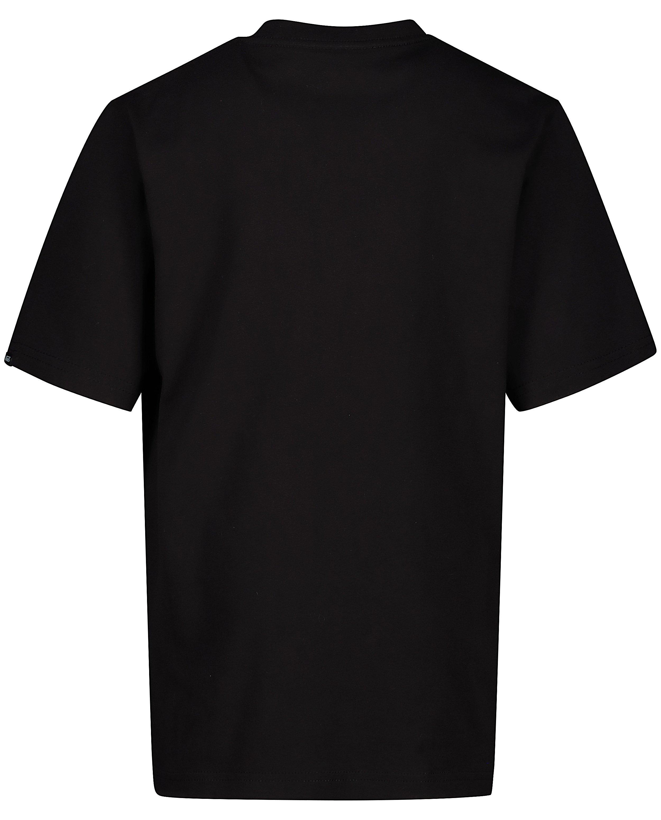 T-shirts - Zwart T-shirt met opschrift Vans