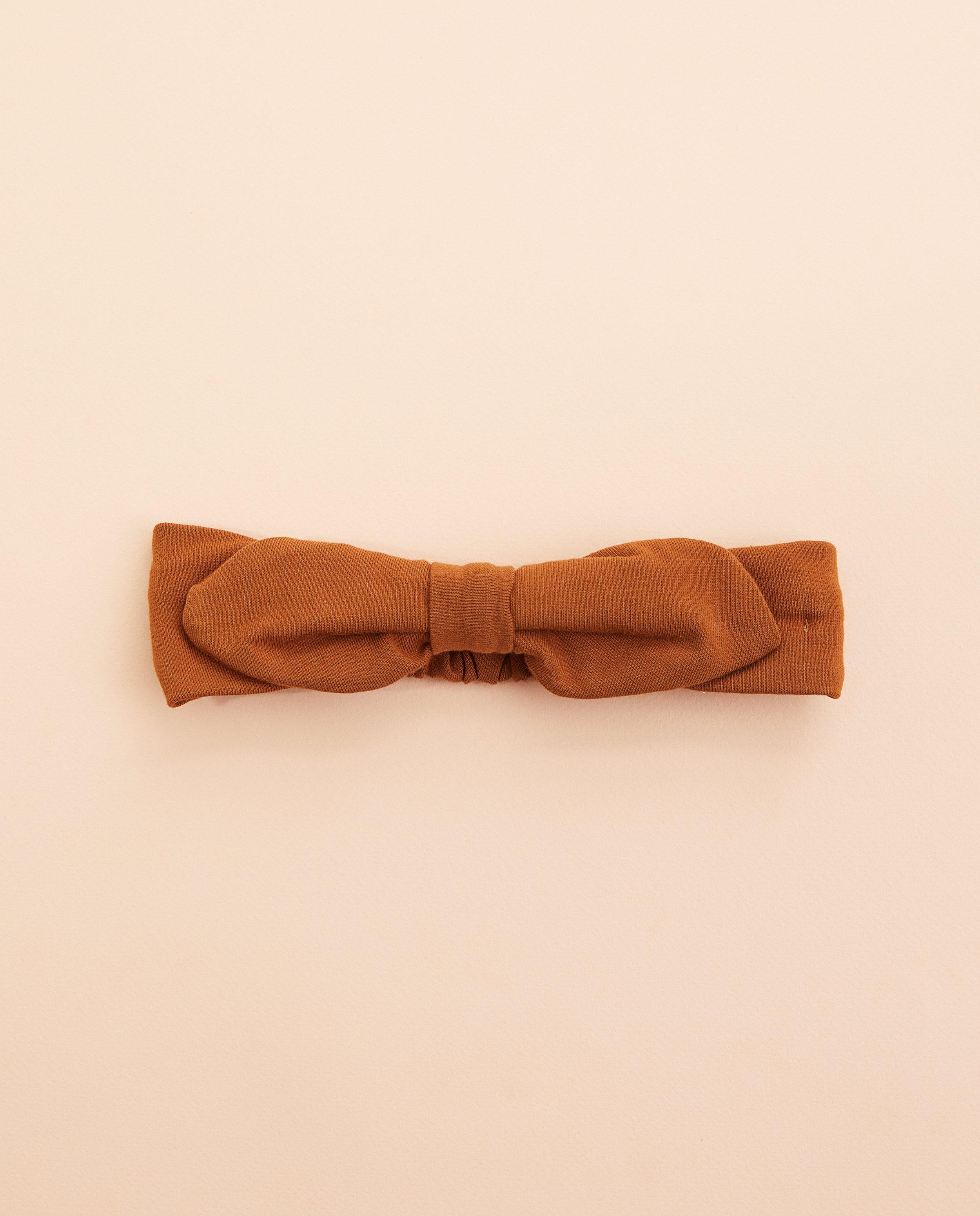 Bandeau brun avec nœud papillon BESTies - uni - JBC