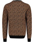 Pulls - Pull brun en tricot
