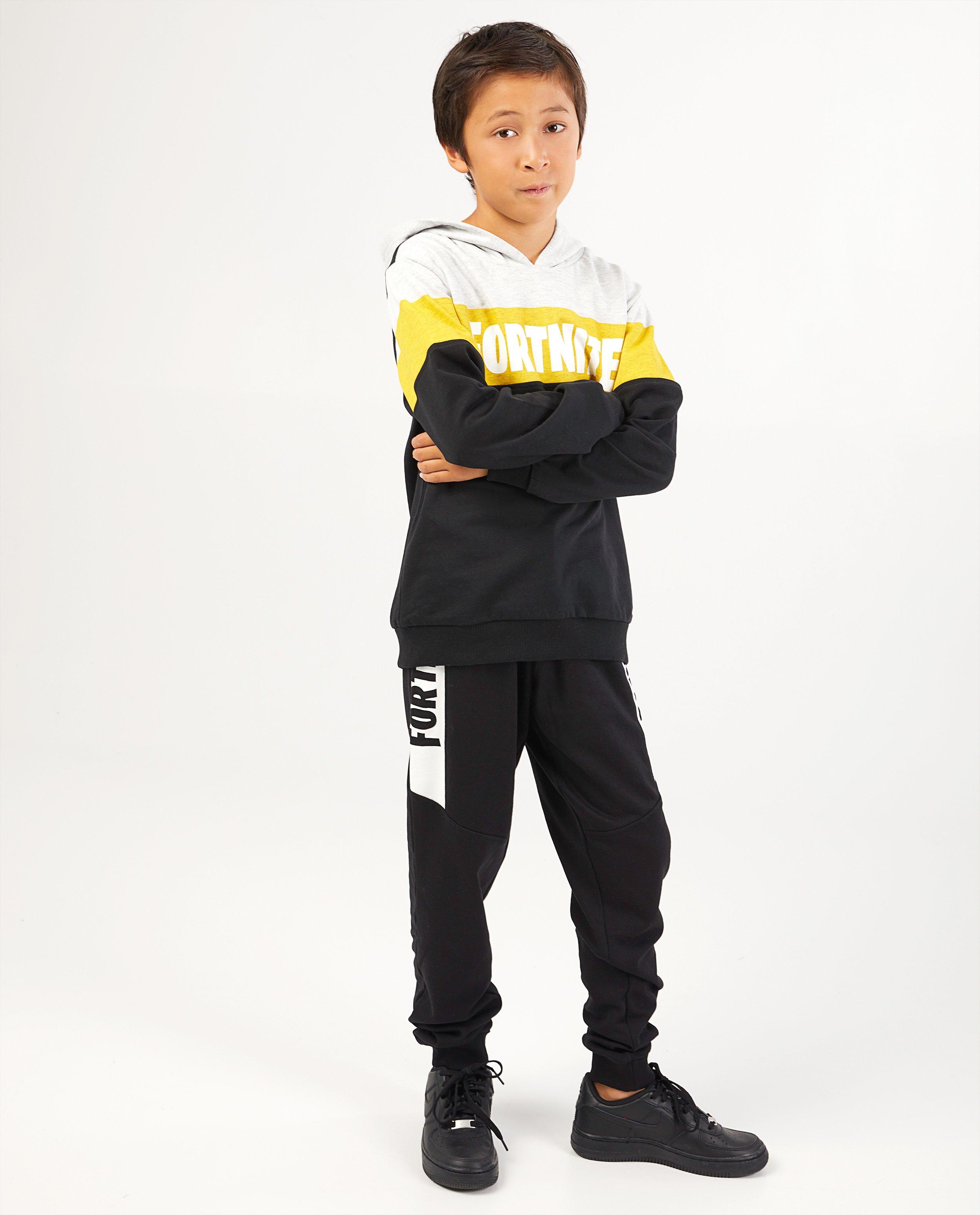 Pantalon de jogging noir Fortnite - avec inscription - Fortnite