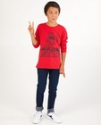 T-shirt rouge à manches longues avec imprimé Fortnite - stretch - Fortnite