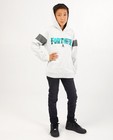 Grijze hoodie met opschrift Fortnite - gemêleerd - Fortnite
