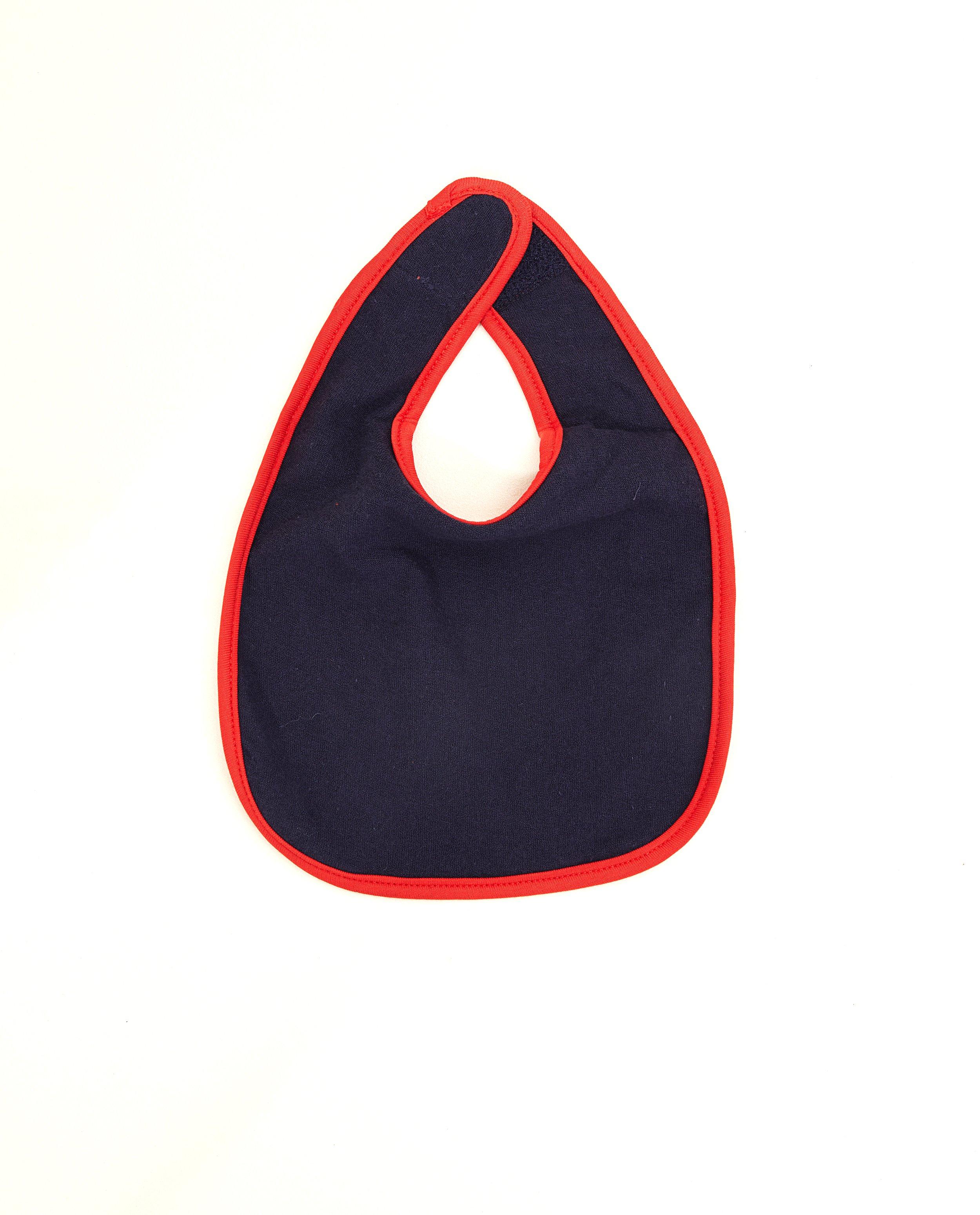 Accessoires pour bébés - Bavoir de Noël rouge avec une inscription