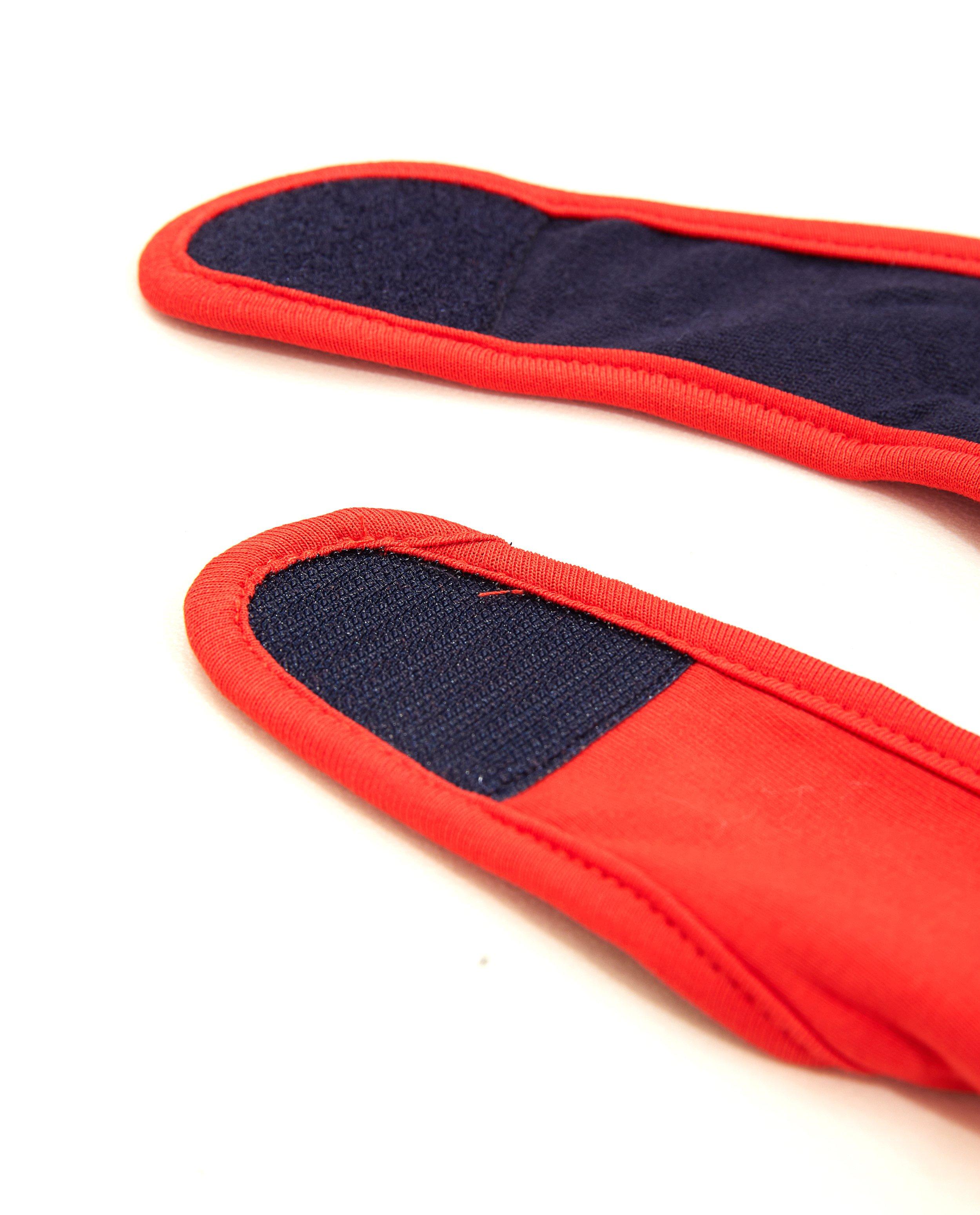 Accessoires pour bébés - Bavoir de Noël rouge avec une inscription