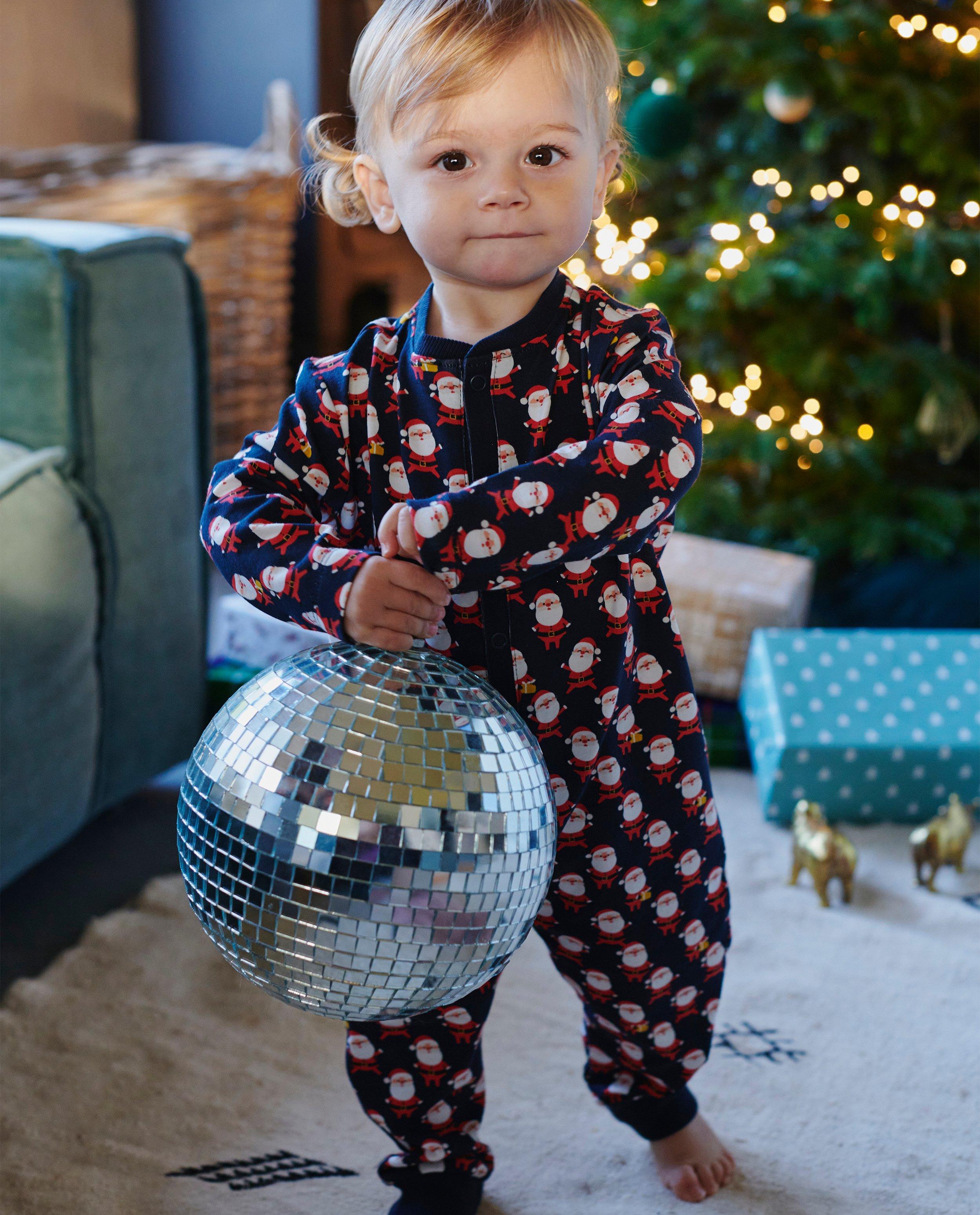 Blauwe pyjama met print - #familystoriesJBC - Familystories