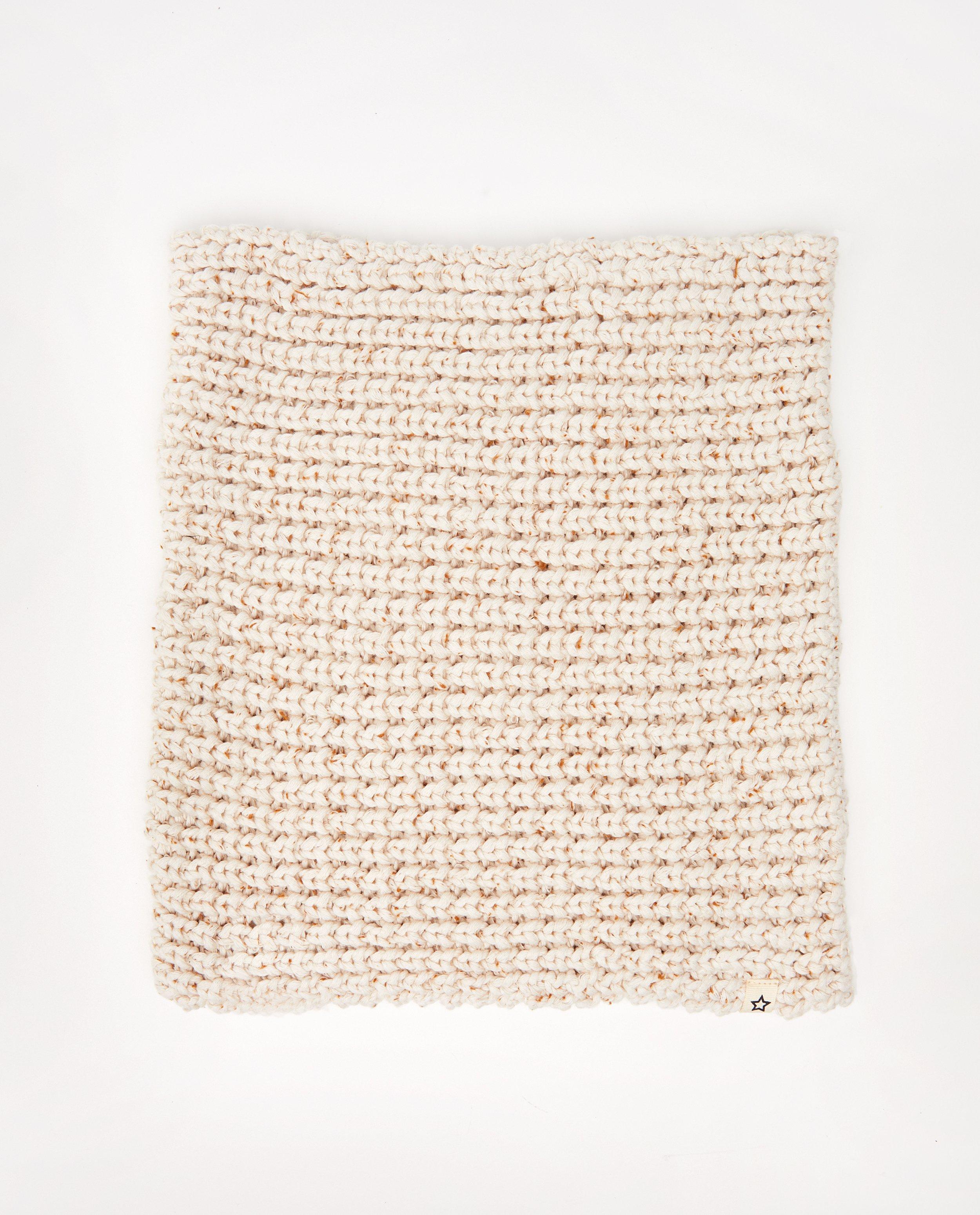 Offwhite colsjaal Your Wishes, 0-1 M - met beige spikkels - Your Wishes