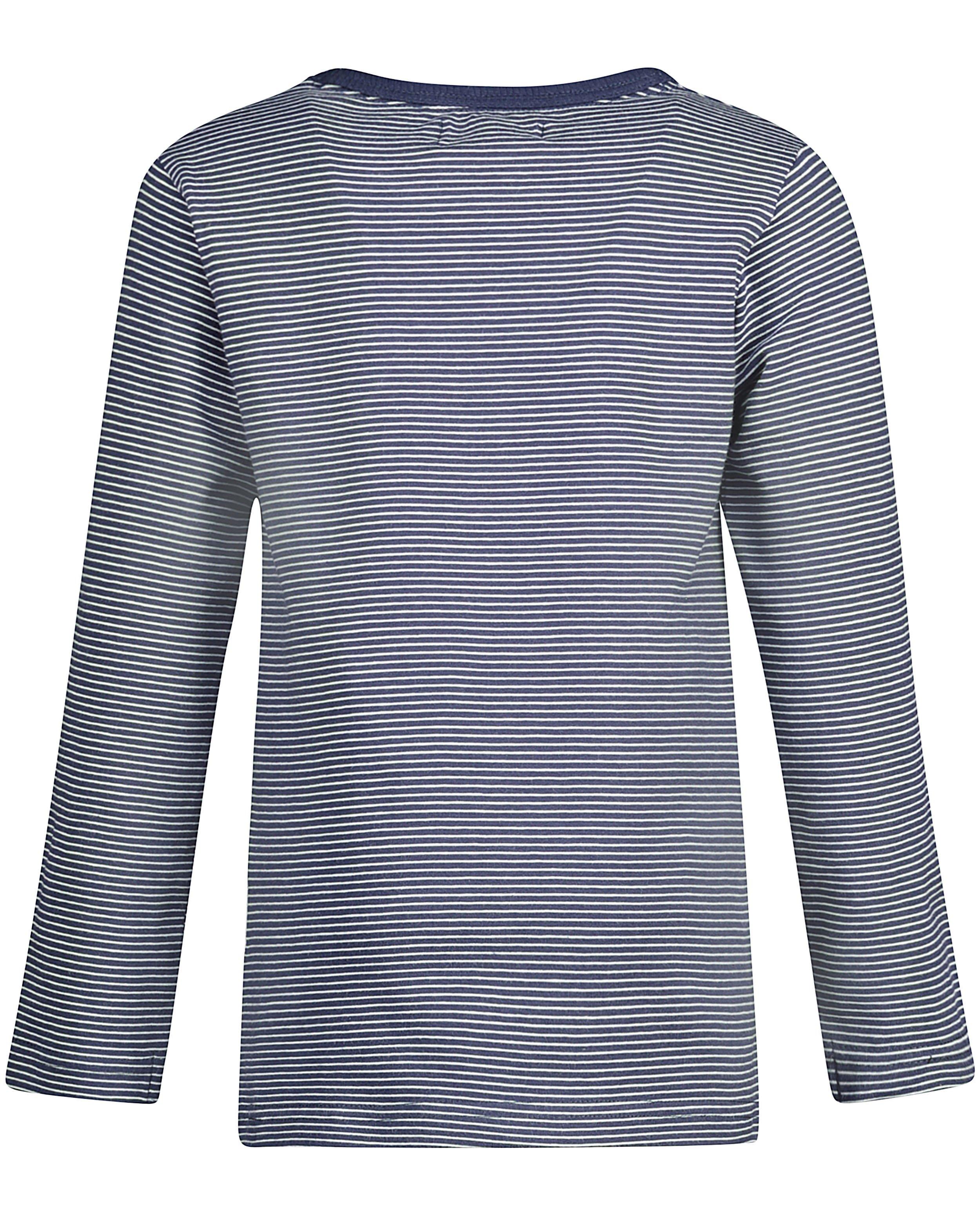 Blauwe longsleeve Djdutchjeans - Product Detail - donkerblauw - afbeelding nummer 2