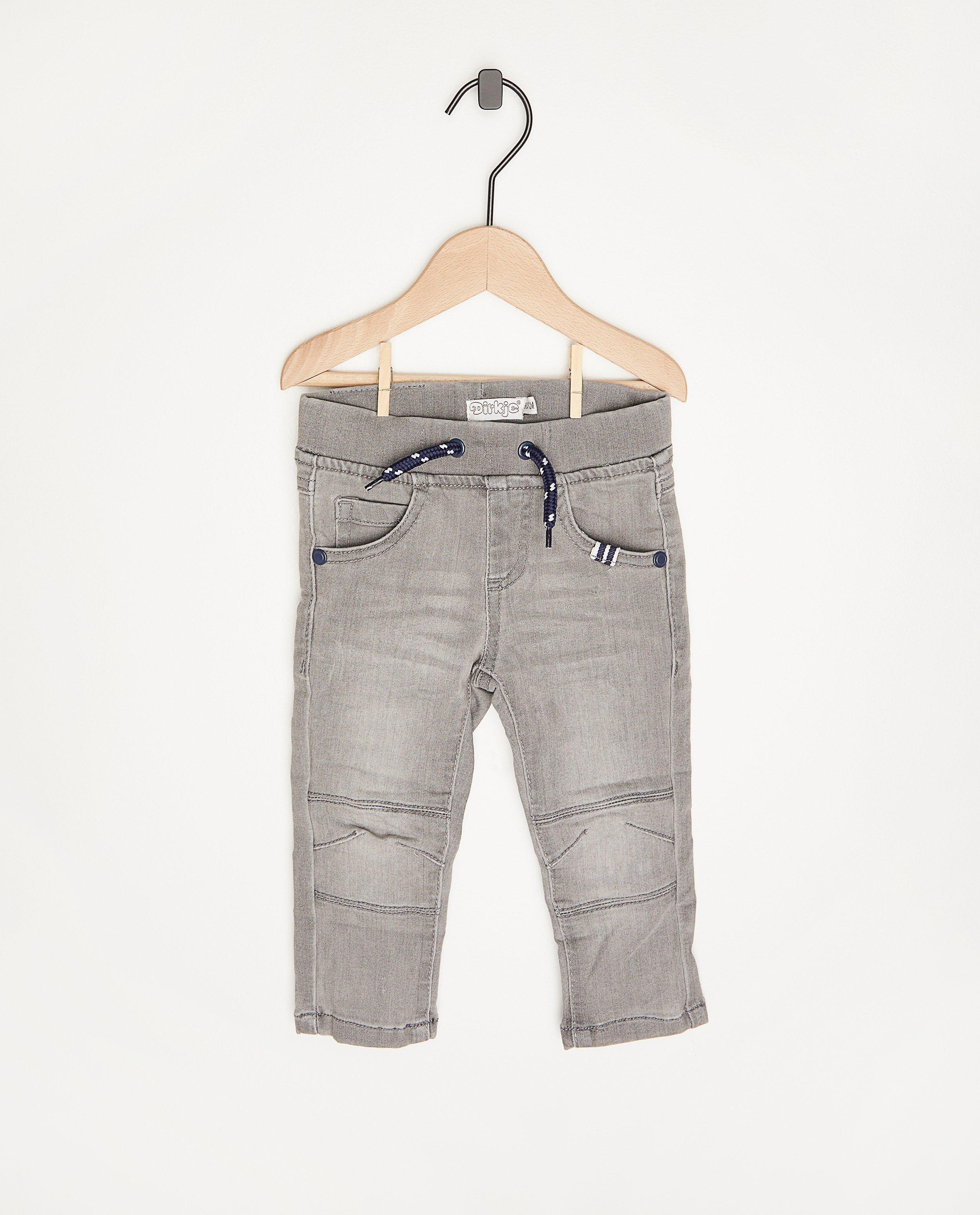 Grijs jeansbroekje Dirkje - stretch - Dirkje